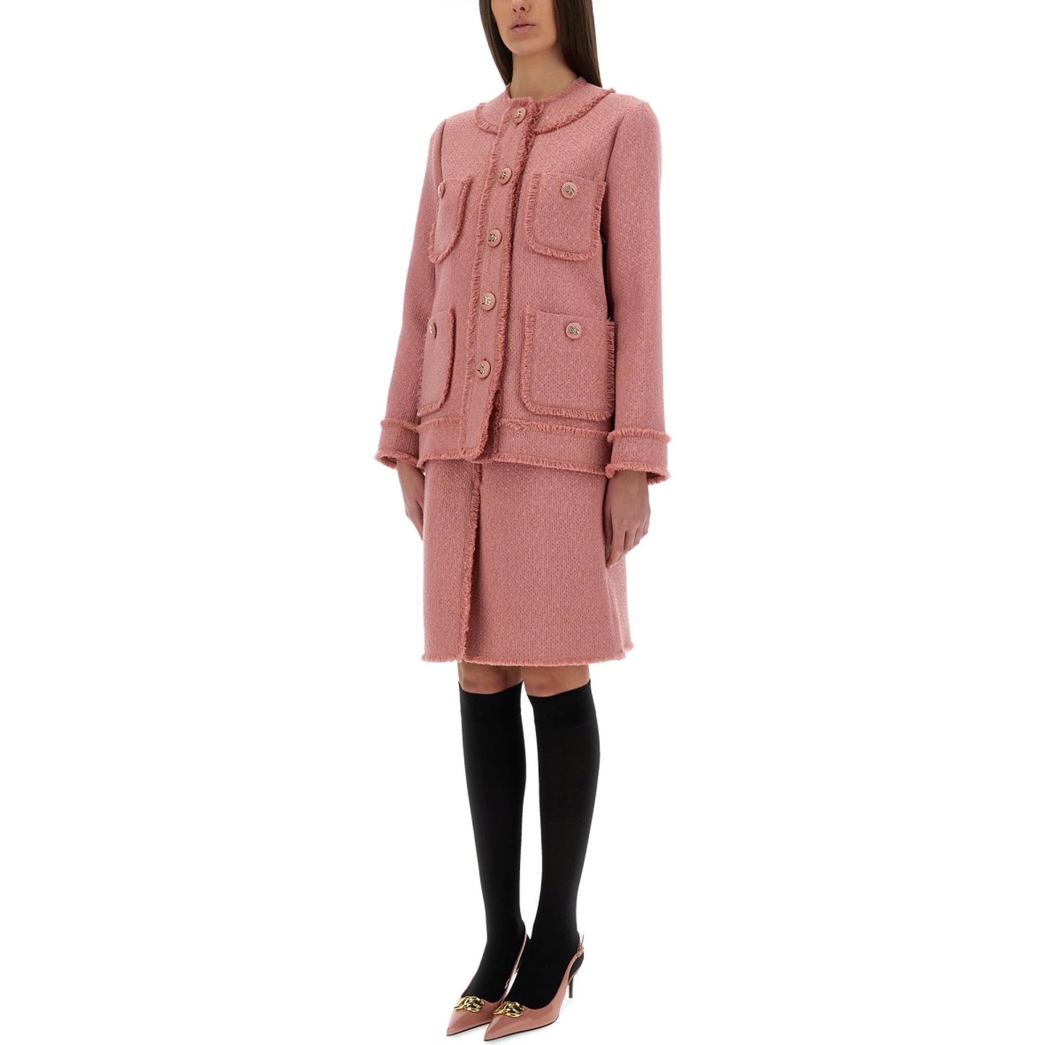 تنورة ميدي من التويد "رايتشل"