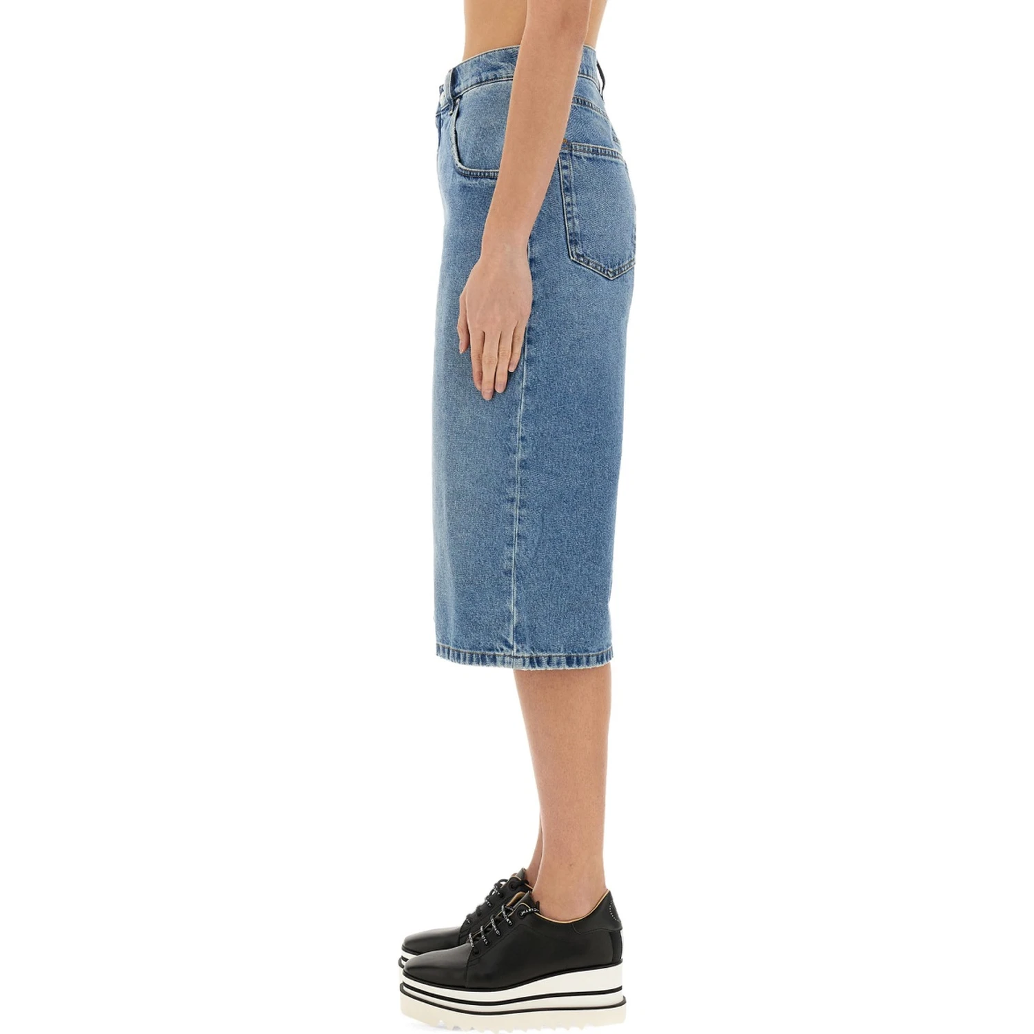 DENIM BERMUDA SHORTS