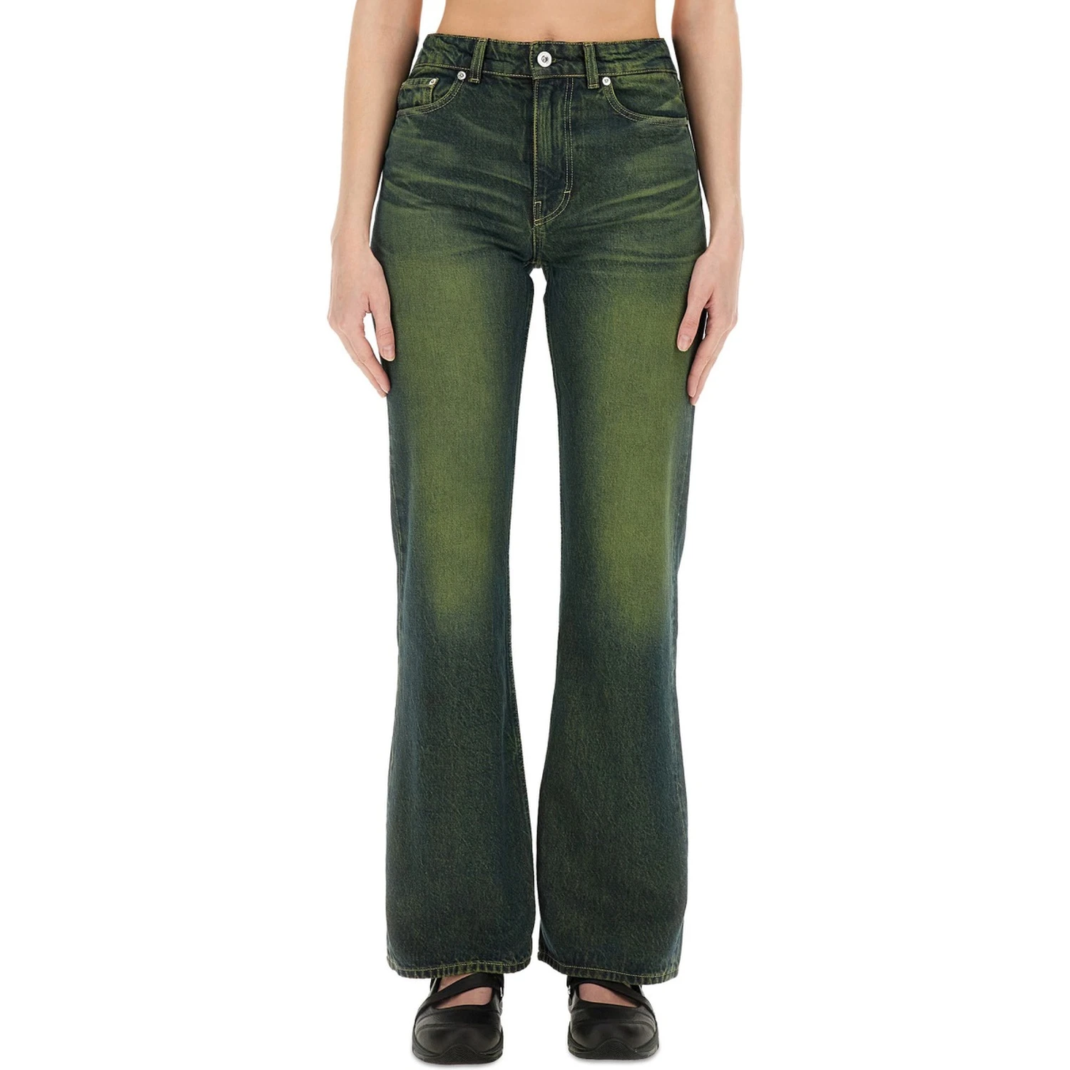 "BOOT CUT MALIBU" JEANS