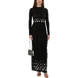 CROPPED TOP WITH EYELETS