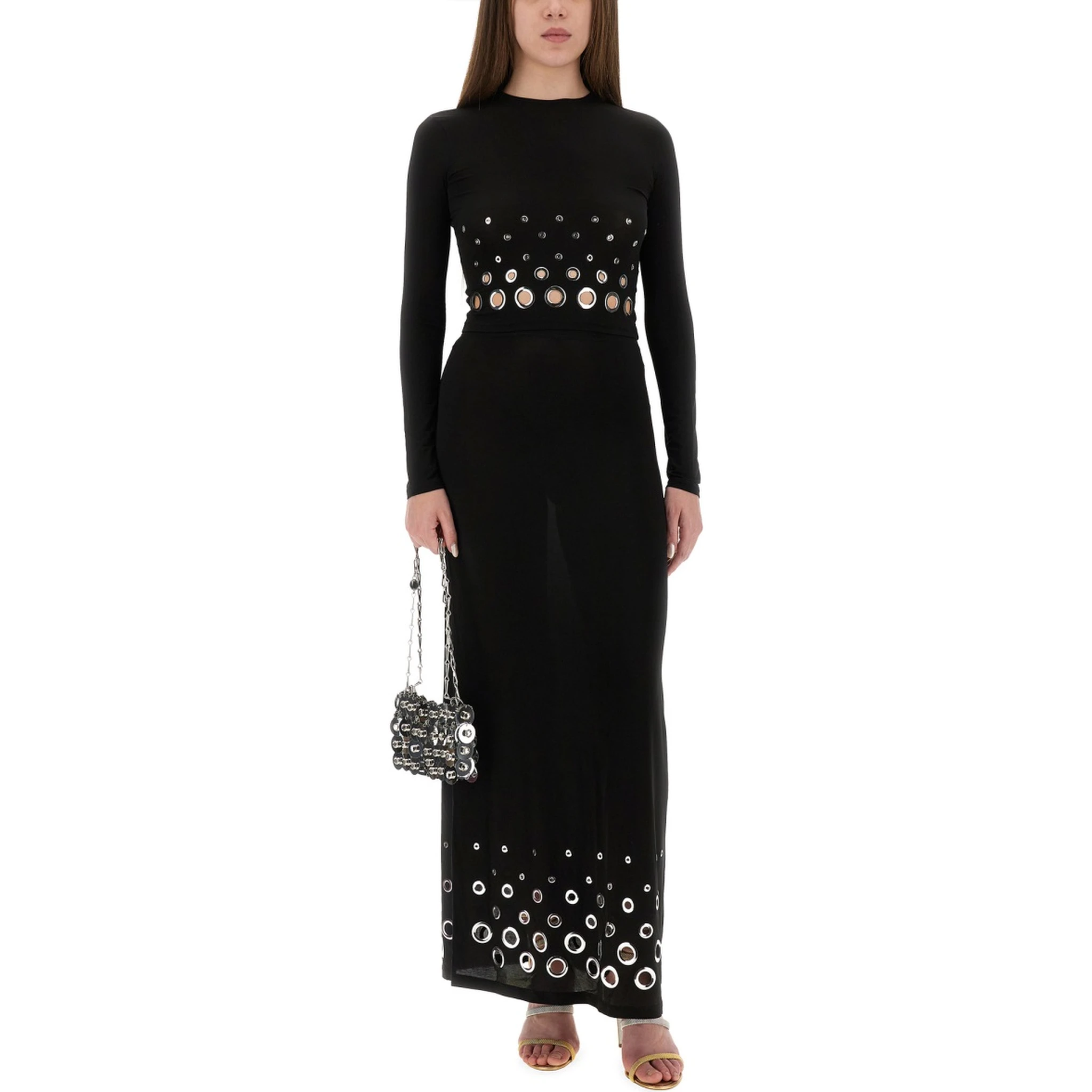 CROPPED TOP WITH EYELETS