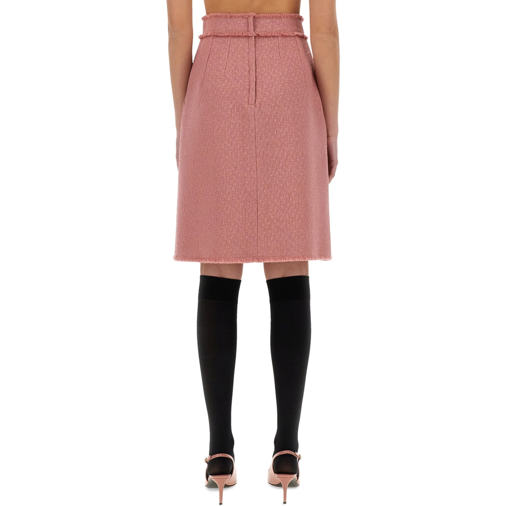 تنورة ميدي من التويد "رايتشل"