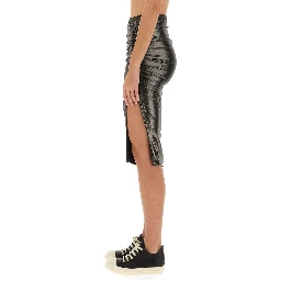 تنورة ميدي منسدلة