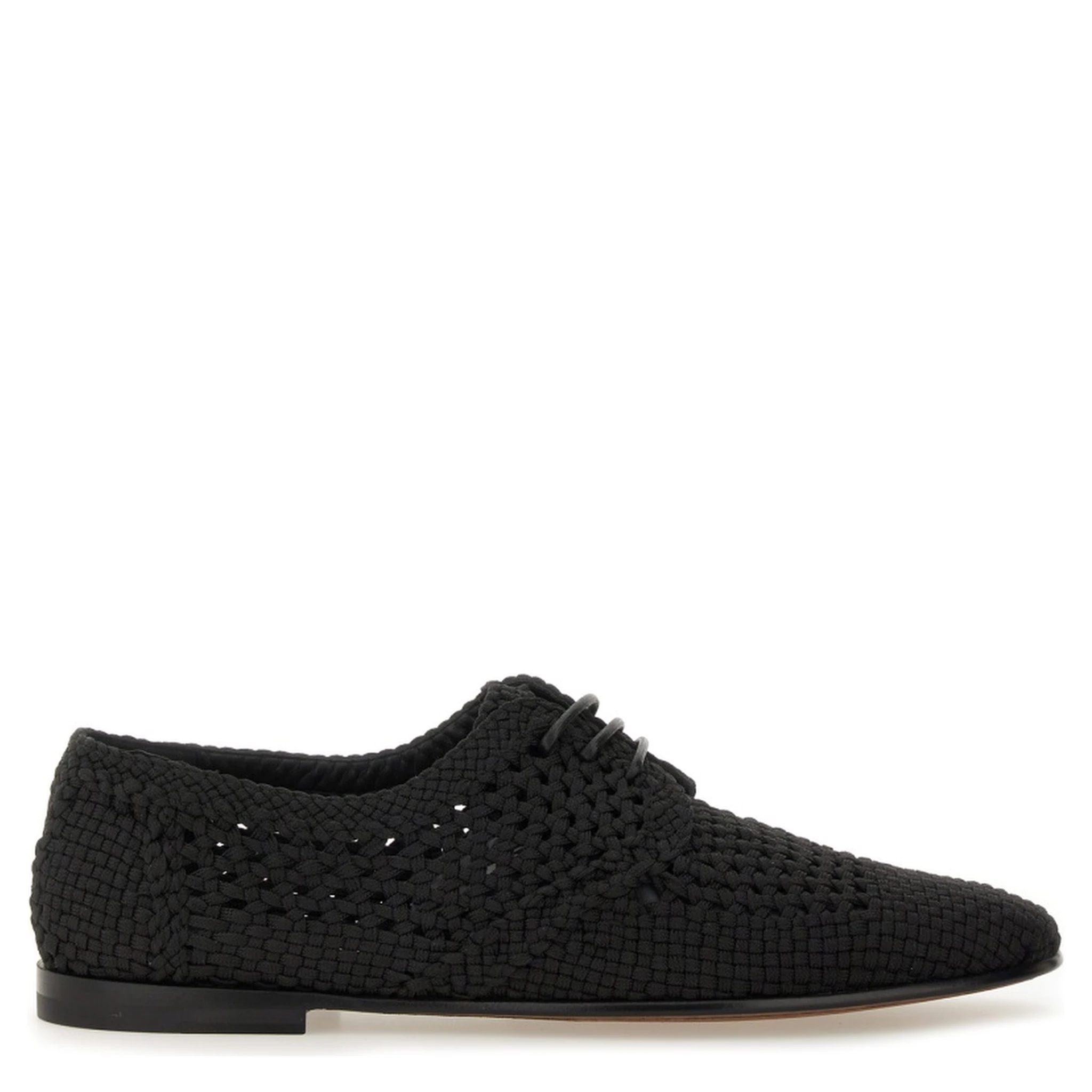 WOVEN FABRIC "DERBY" SHOE