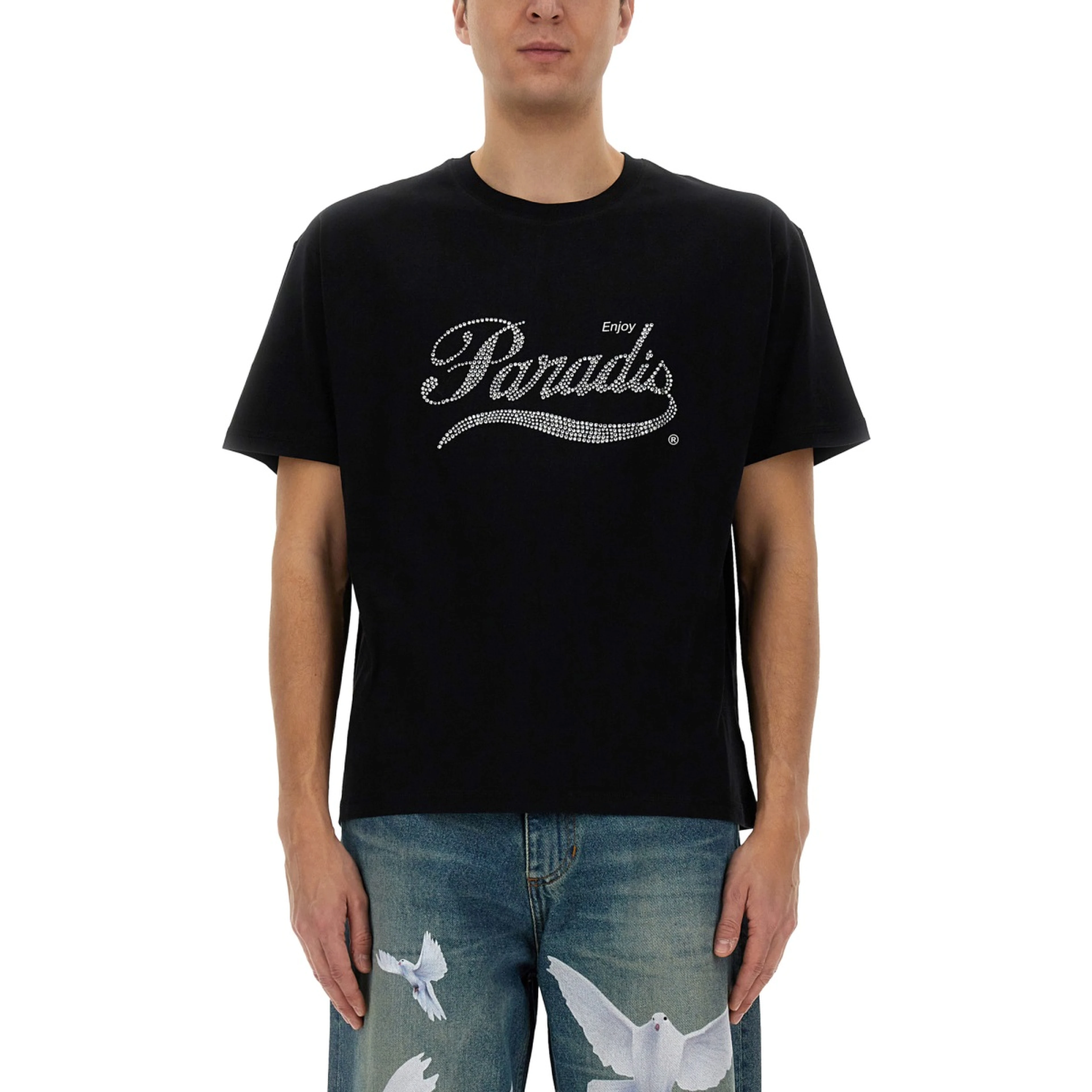 CRYSTAL LOGO T-SHIRT