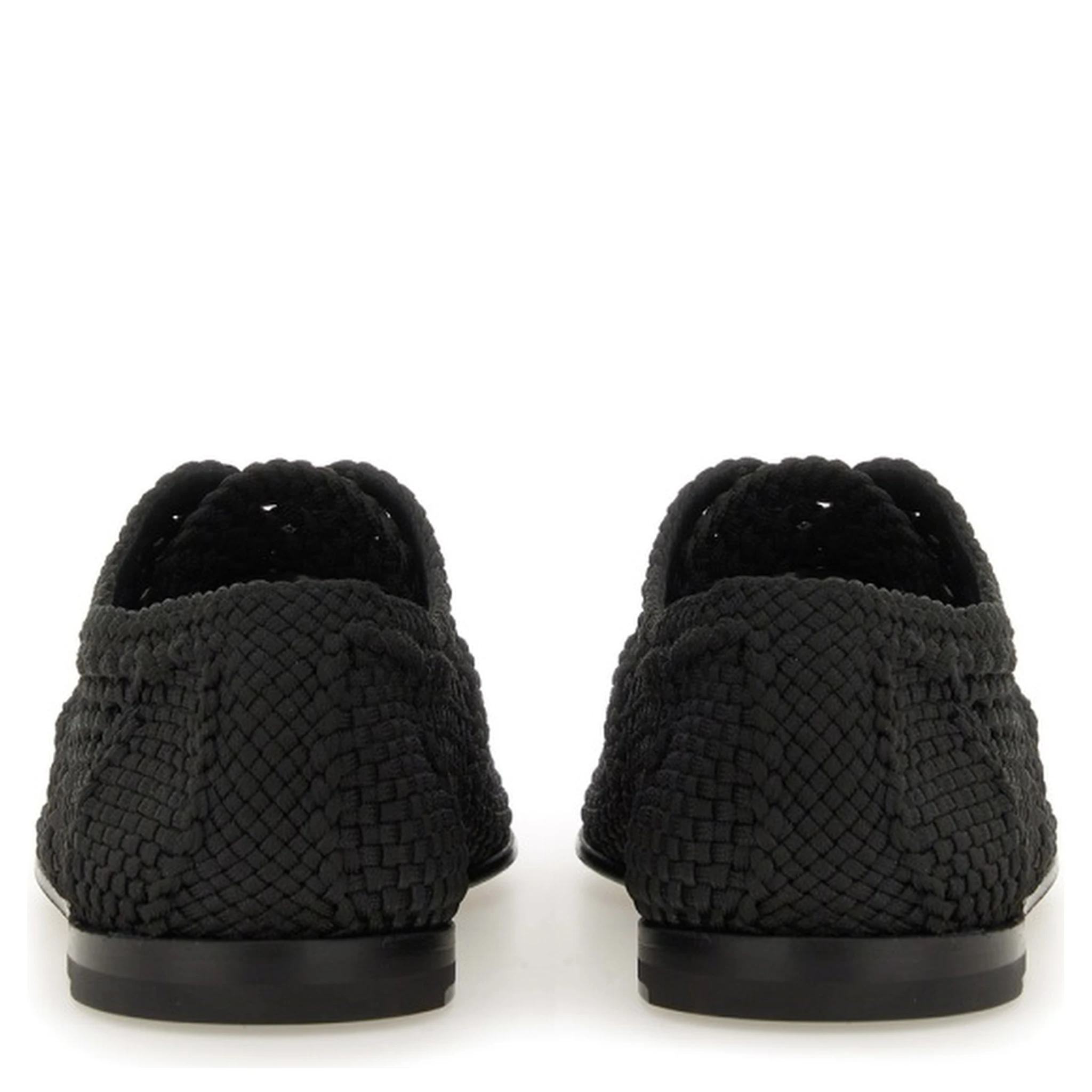 WOVEN FABRIC "DERBY" SHOE