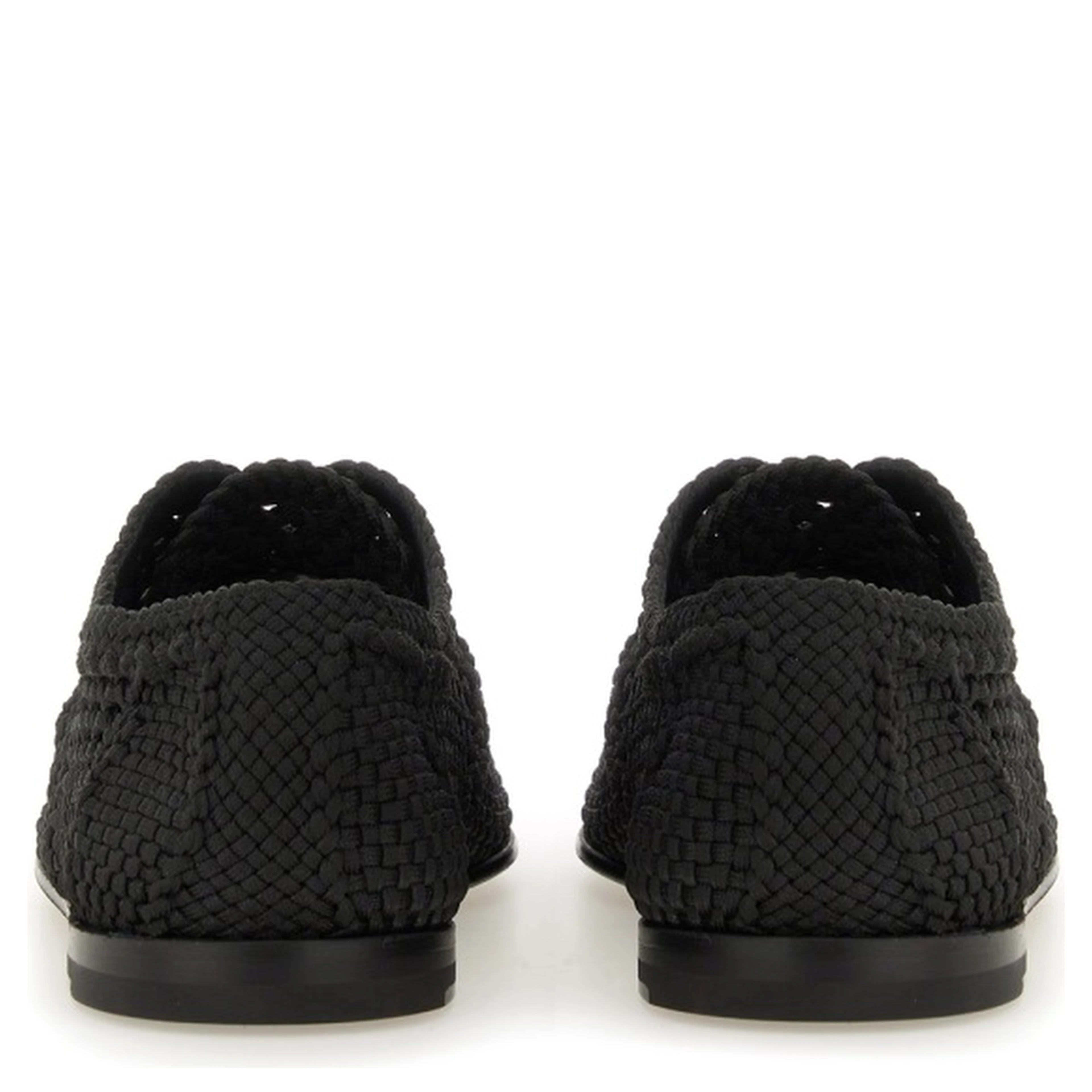 WOVEN FABRIC "DERBY" SHOE