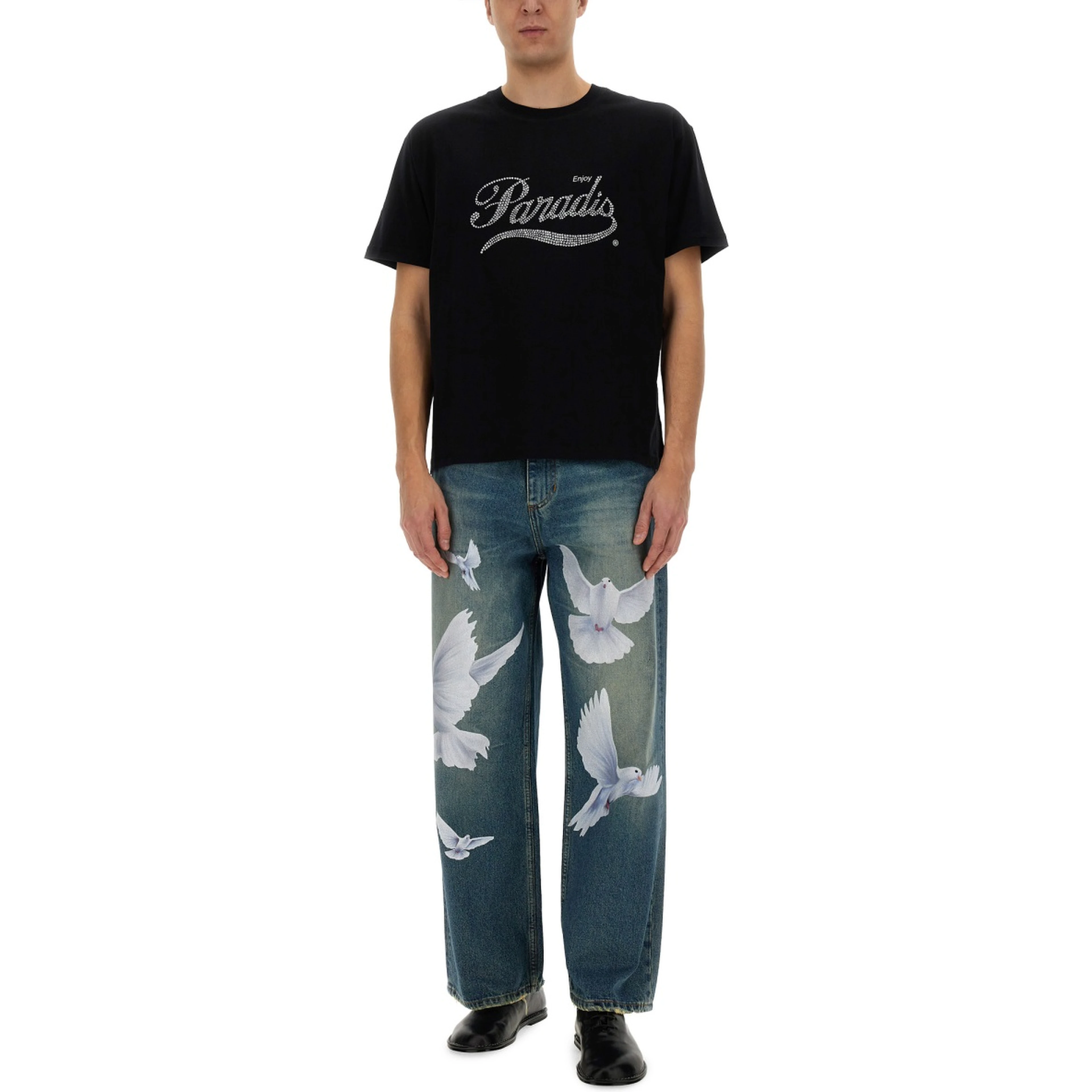 CRYSTAL LOGO T-SHIRT