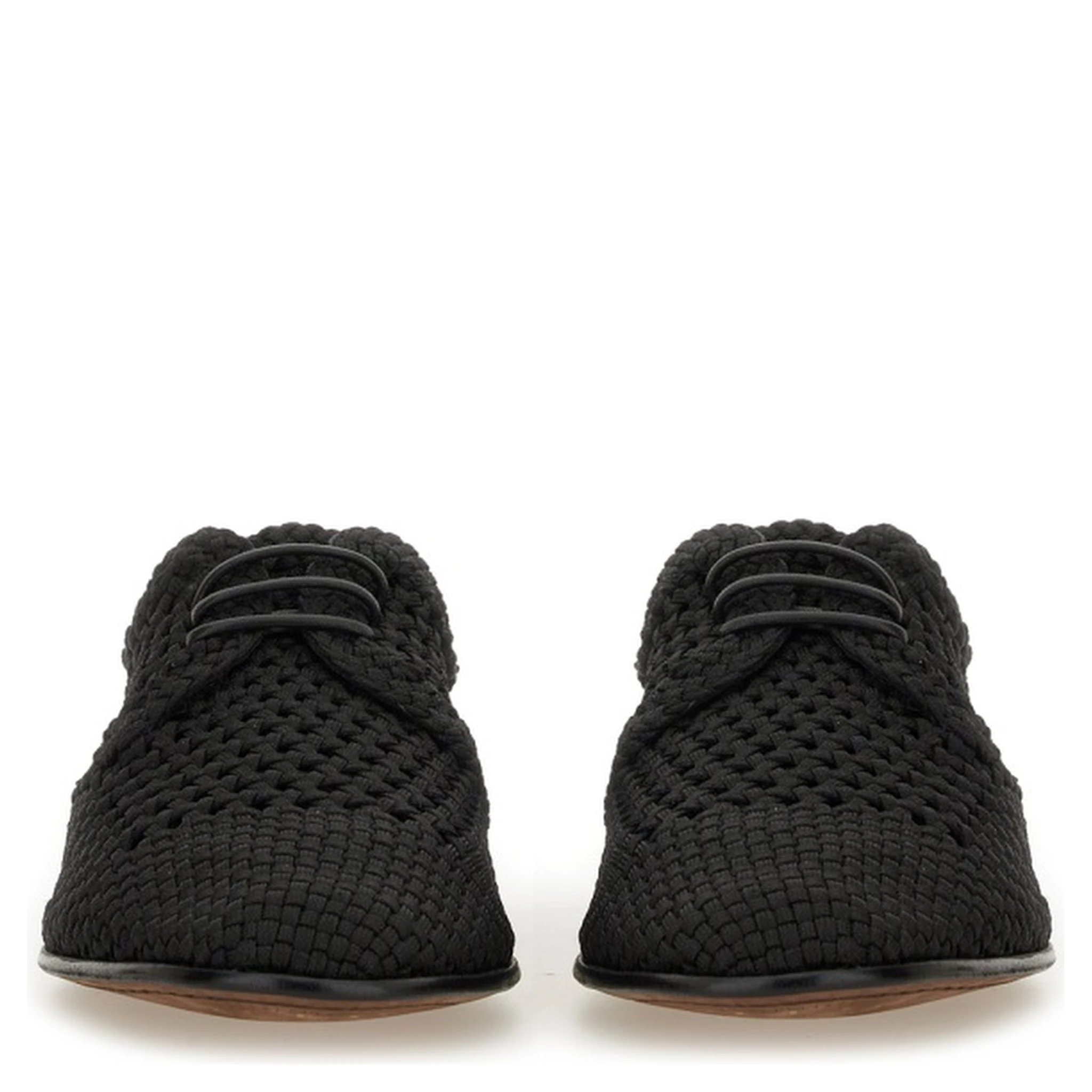WOVEN FABRIC "DERBY" SHOE