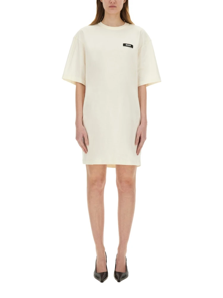 SHORT DRESS WITH LOGO