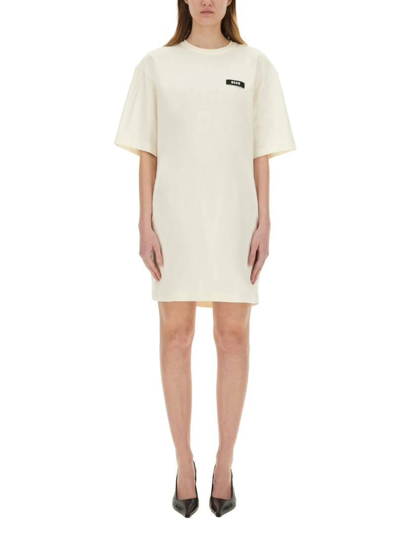 SHORT DRESS WITH LOGO