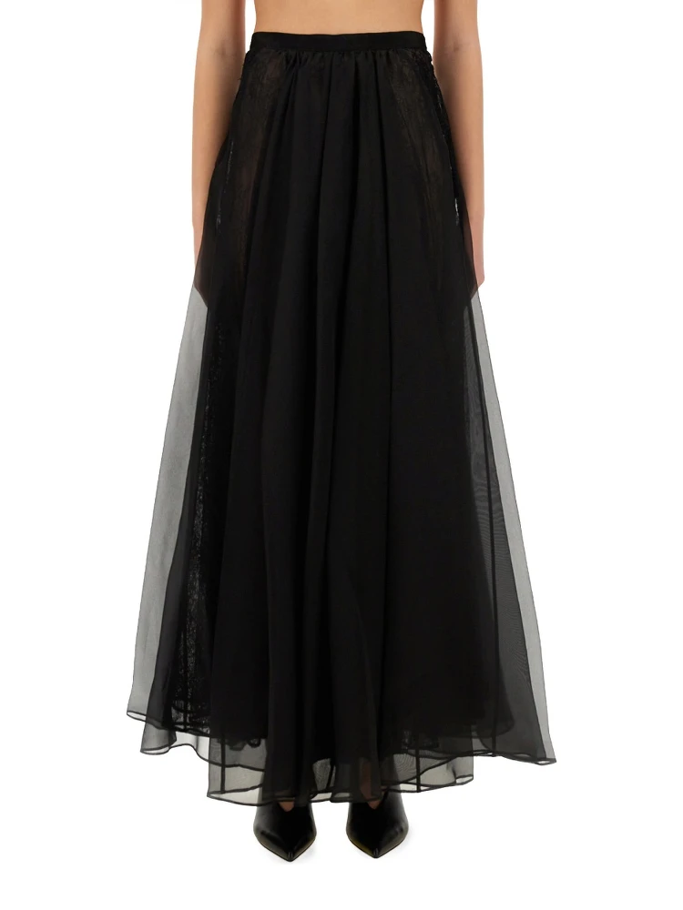 "VOLUMINOUS" MAXI SKIRT