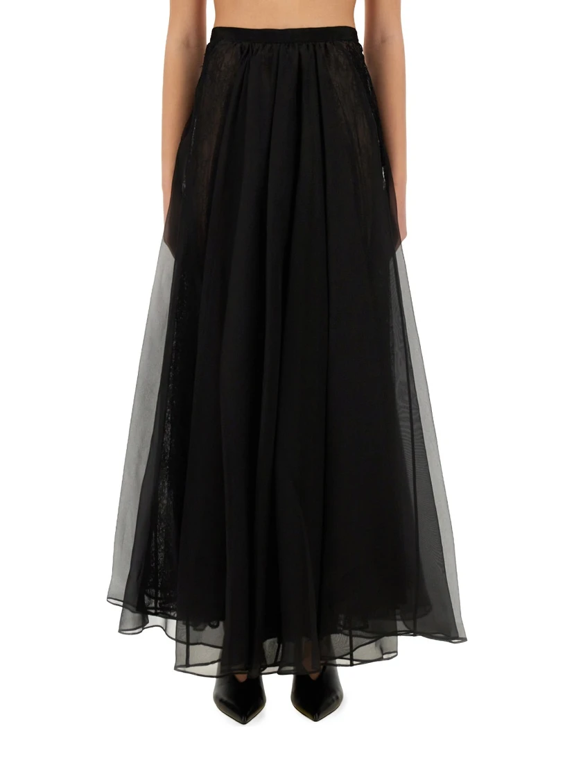 "VOLUMINOUS" MAXI SKIRT