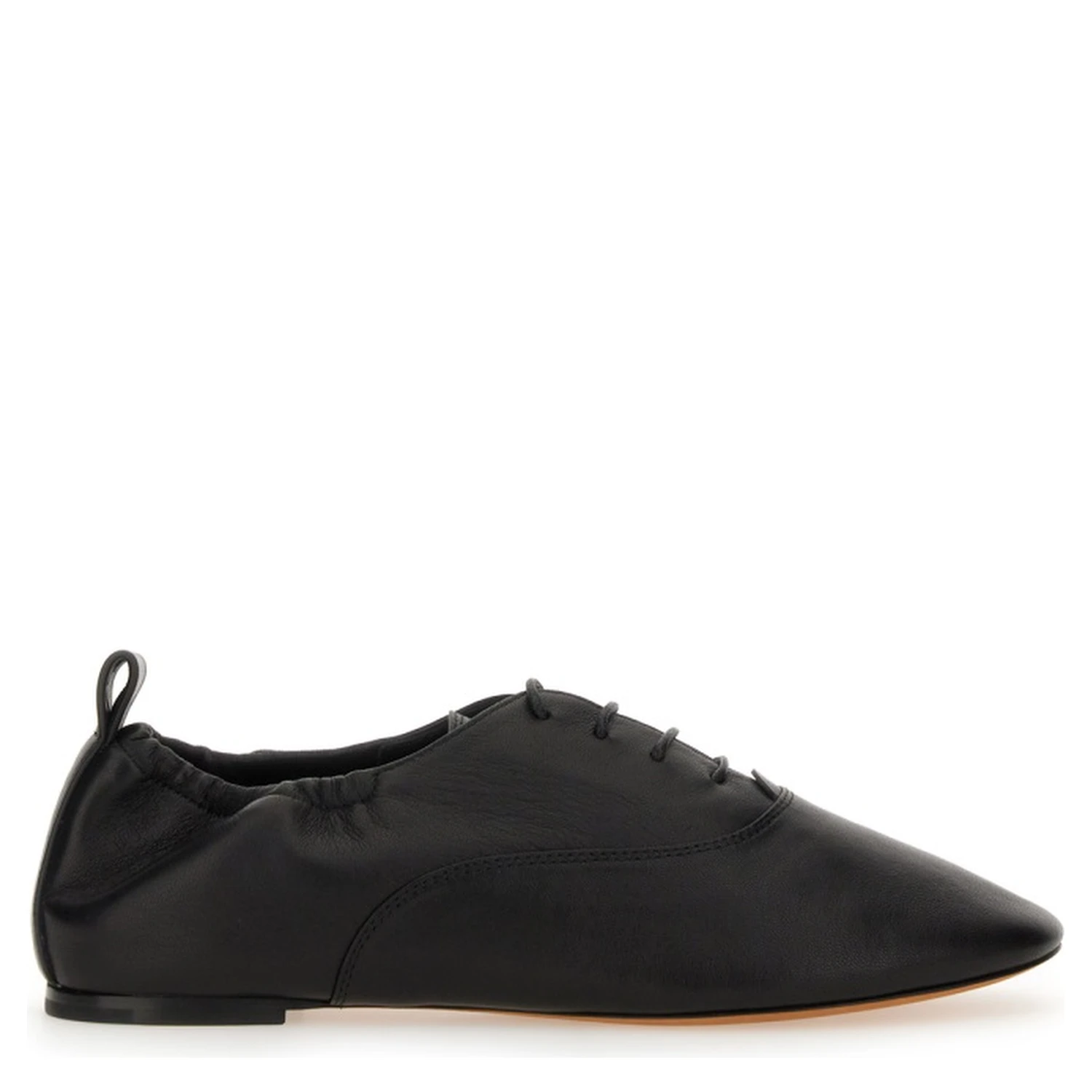LACE-UP SLIPPER