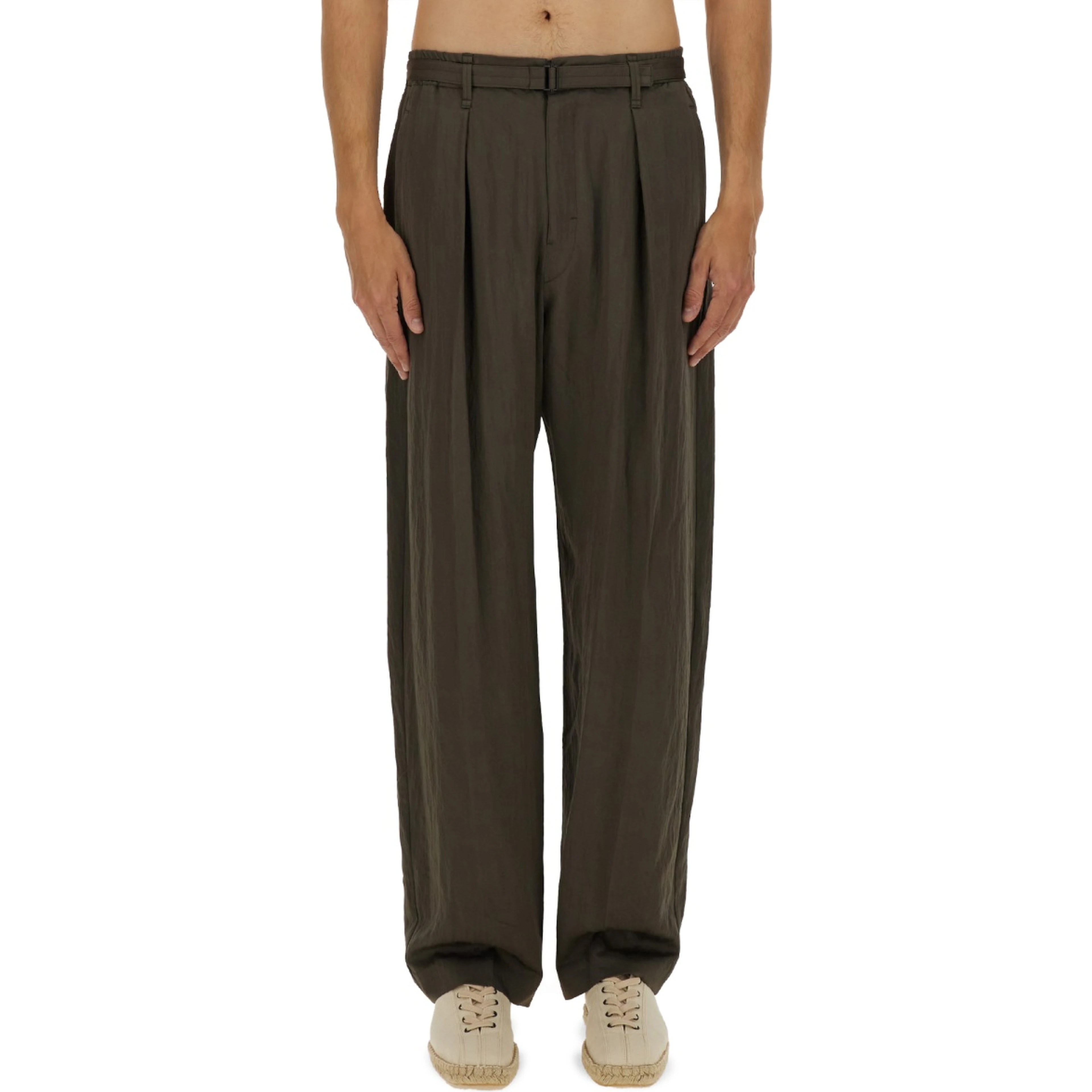 RELAXED PANTS WITH BELT