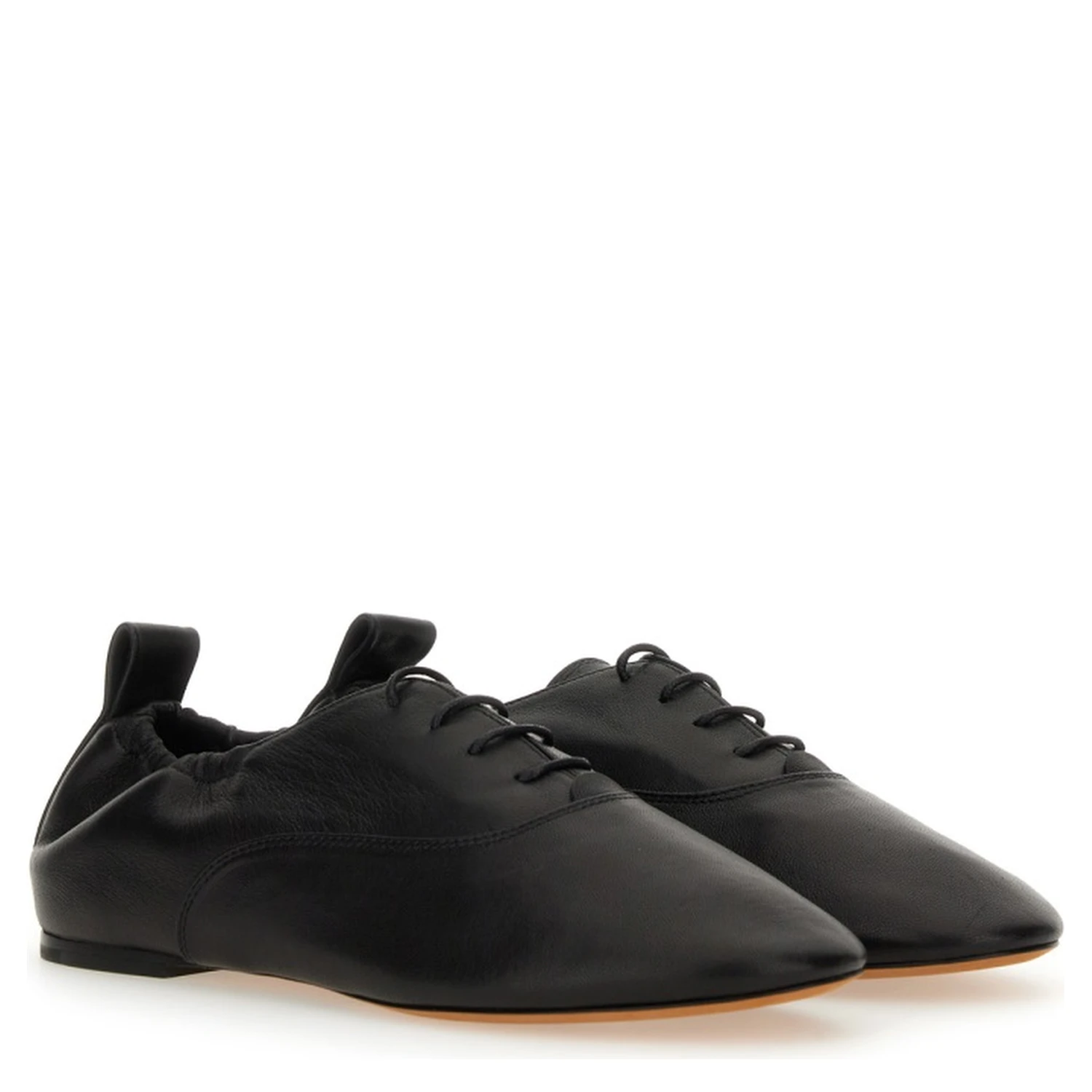 LACE-UP SLIPPER