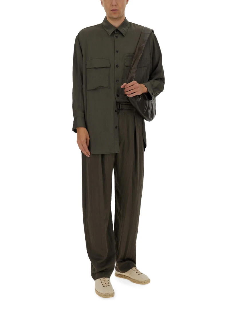 RELAXED PANTS WITH BELT