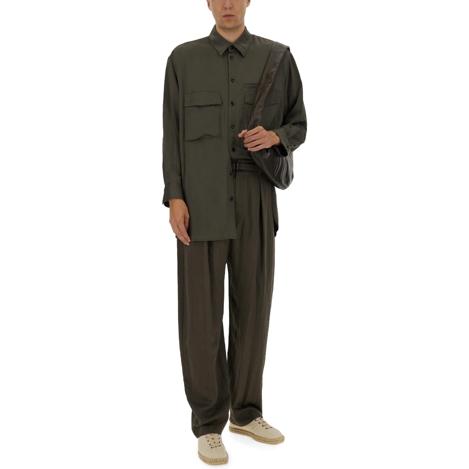 RELAXED PANTS WITH BELT