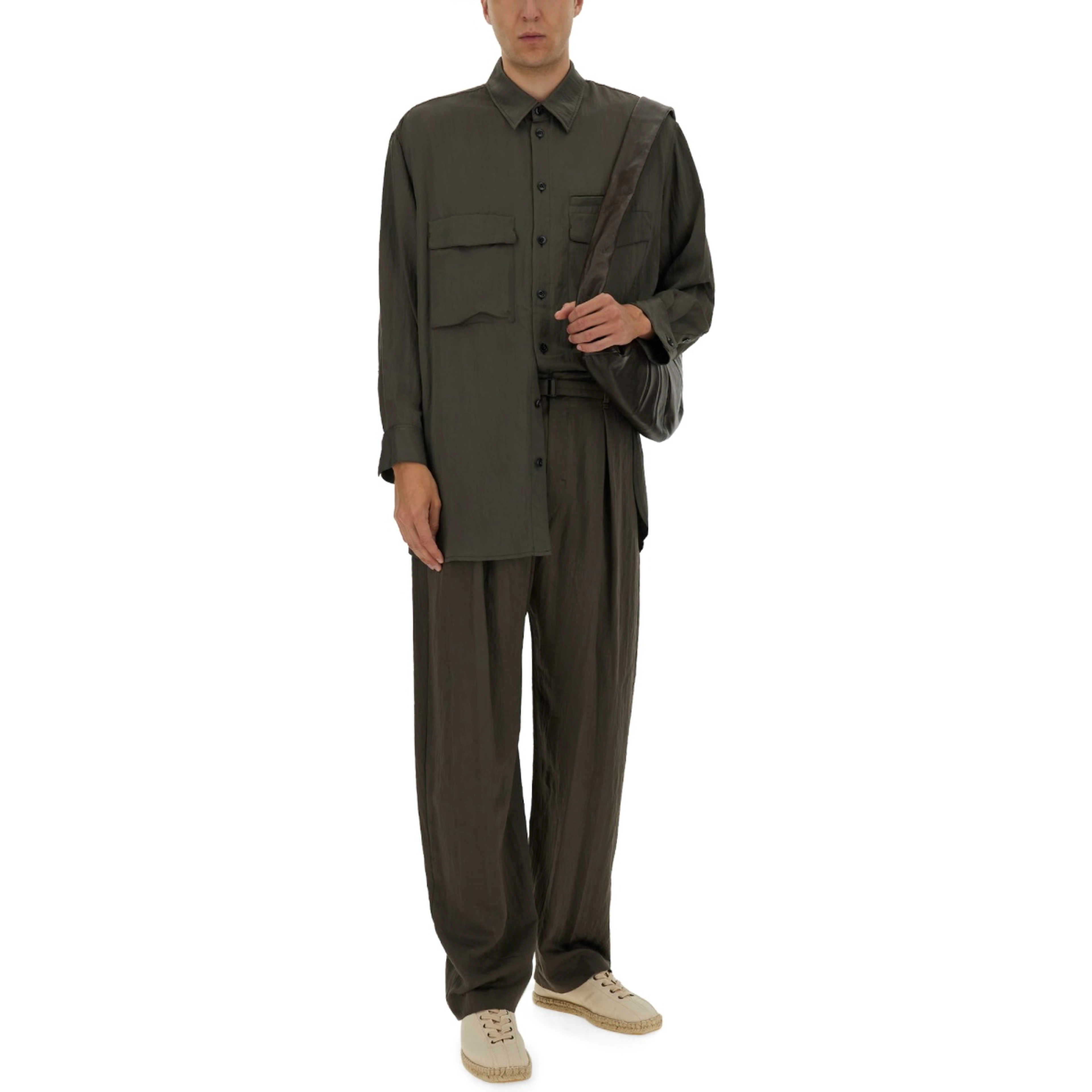 RELAXED PANTS WITH BELT