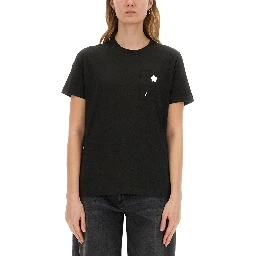 "BOKE FLOWER PIN" T-SHIRT