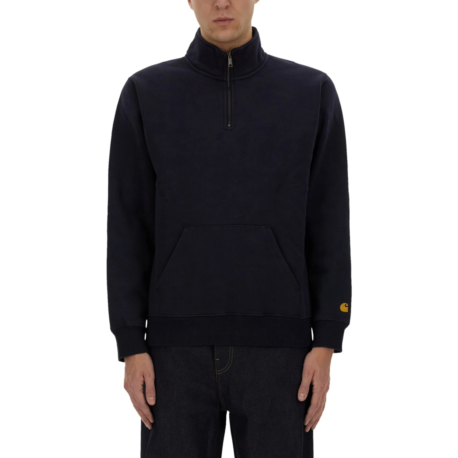 HALF ZIPPER SWEATSHIRT