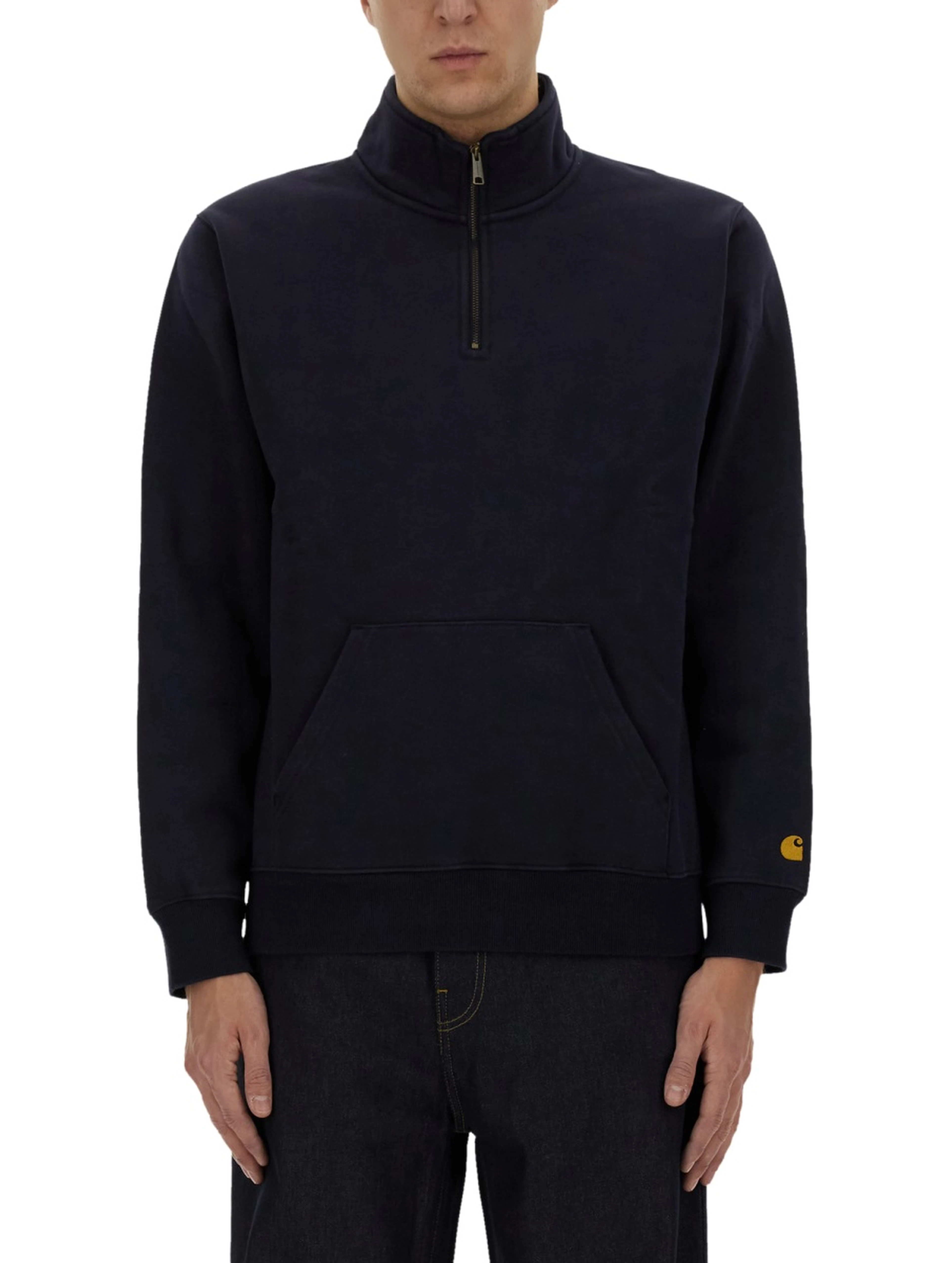 HALF ZIPPER SWEATSHIRT