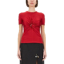 "SAFETY PIN" CURLED TOP