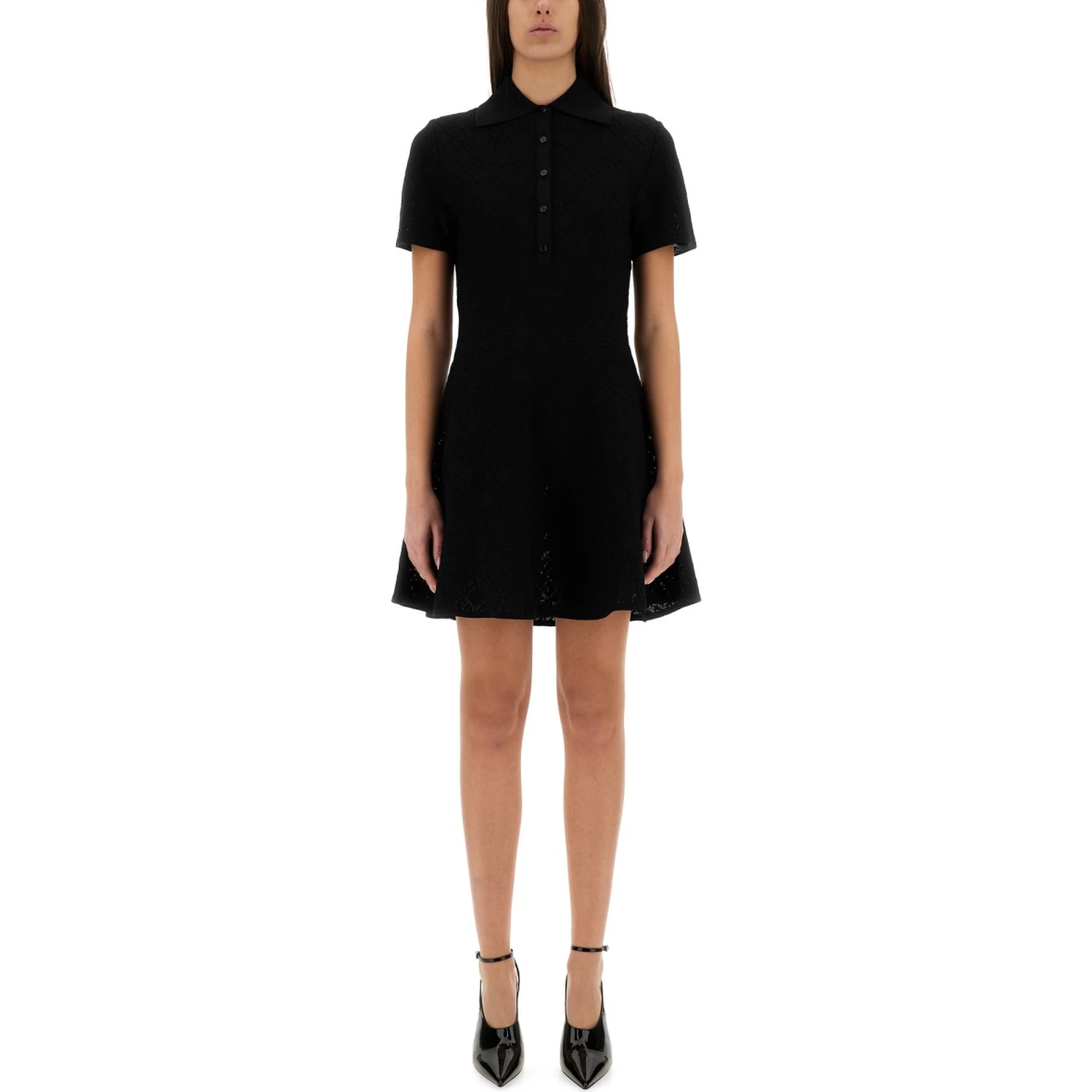"MONOGRAM 72" JACQUARD POLO STYLE DRESS