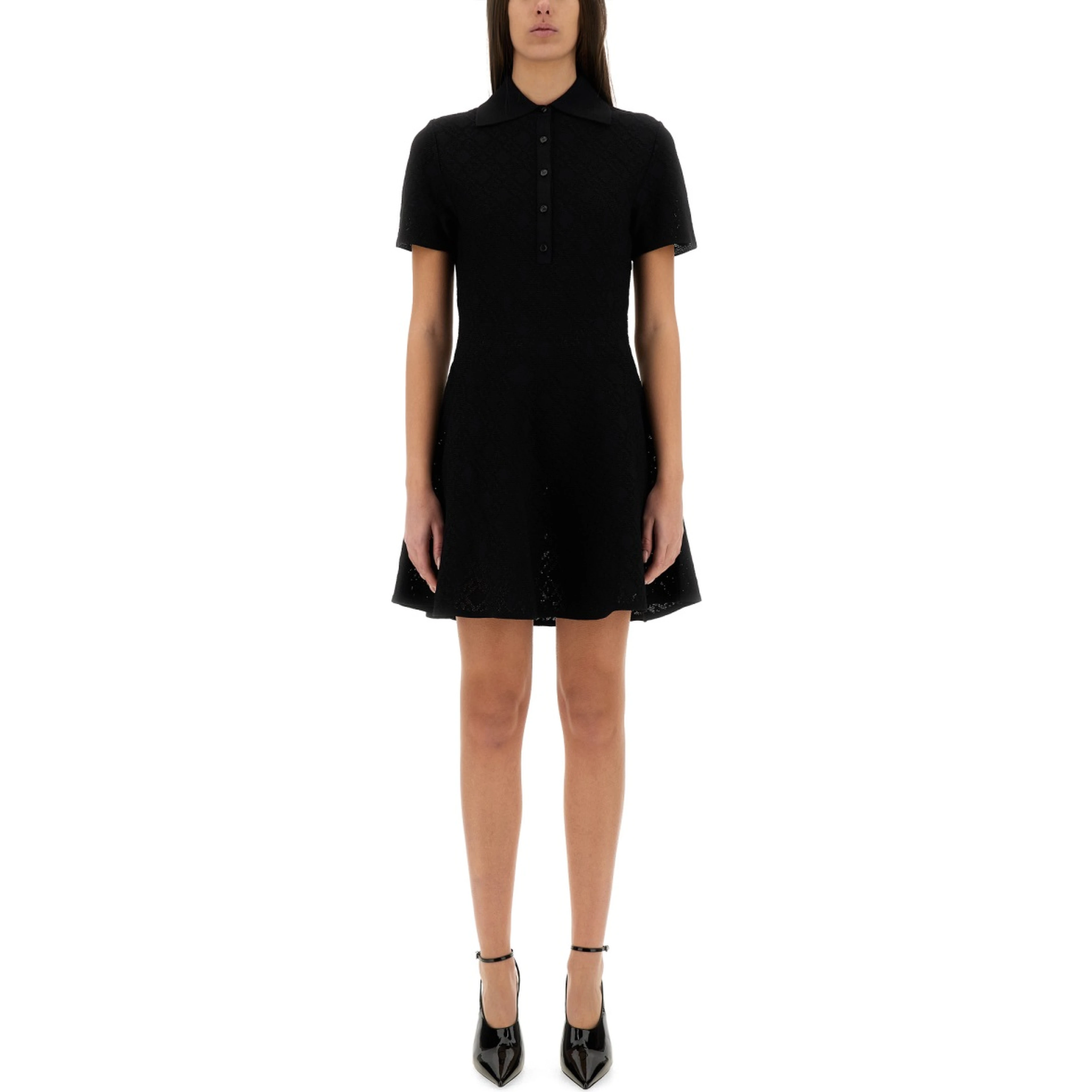 "MONOGRAM 72" JACQUARD POLO STYLE DRESS