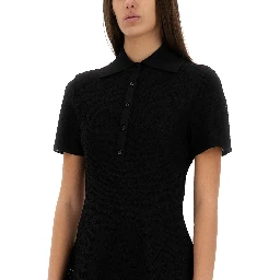 "MONOGRAM 72" JACQUARD POLO STYLE DRESS