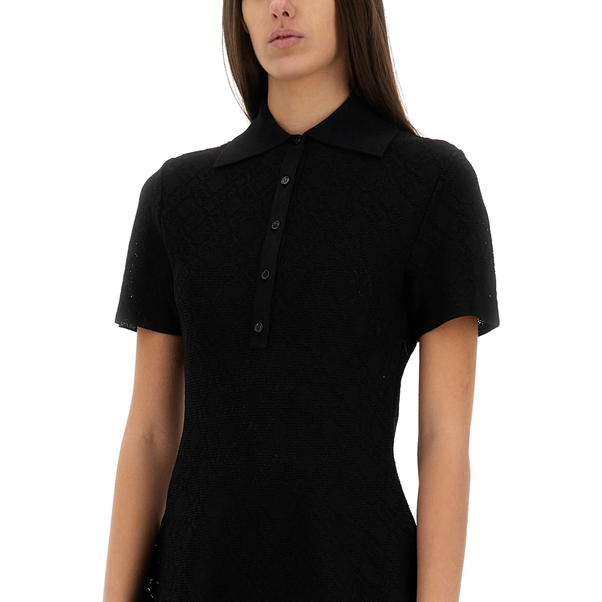 "MONOGRAM 72" JACQUARD POLO STYLE DRESS
