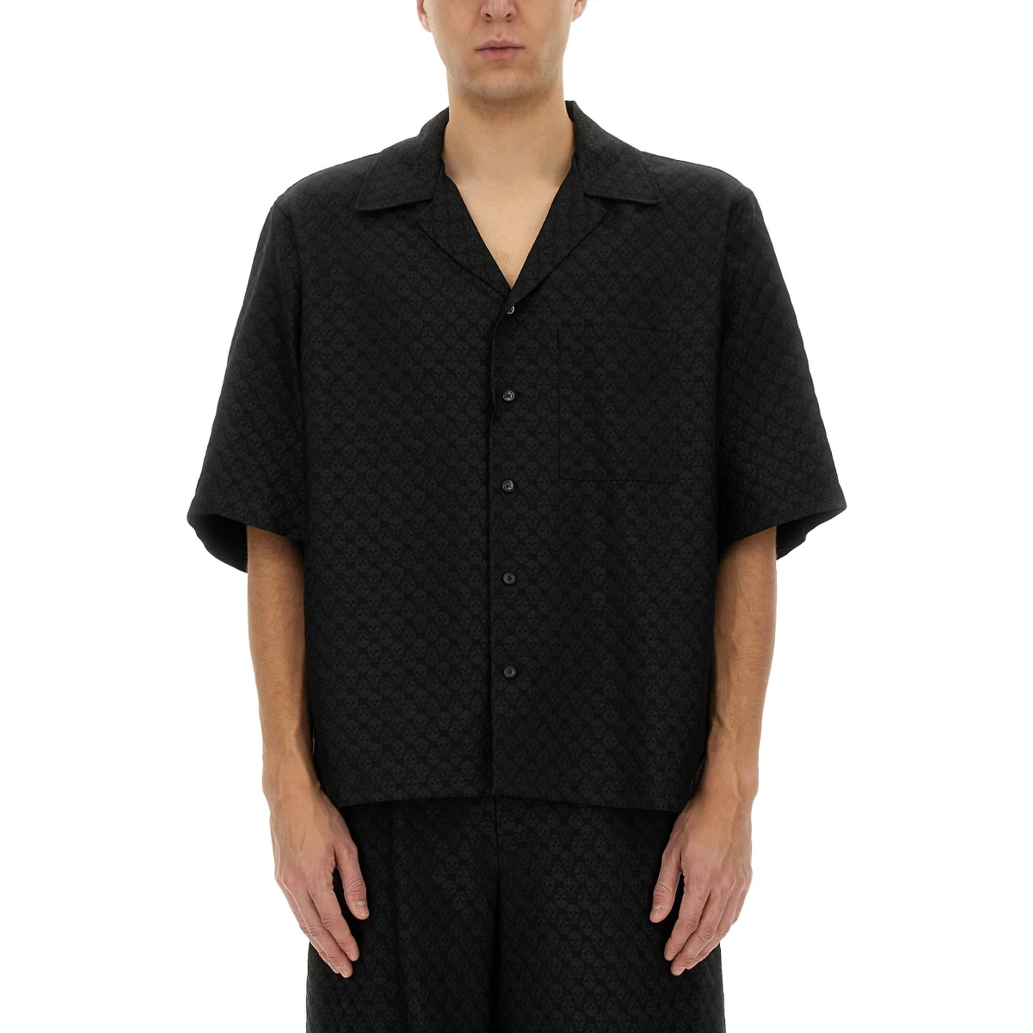 "SKULL" PATTERN SHIRT