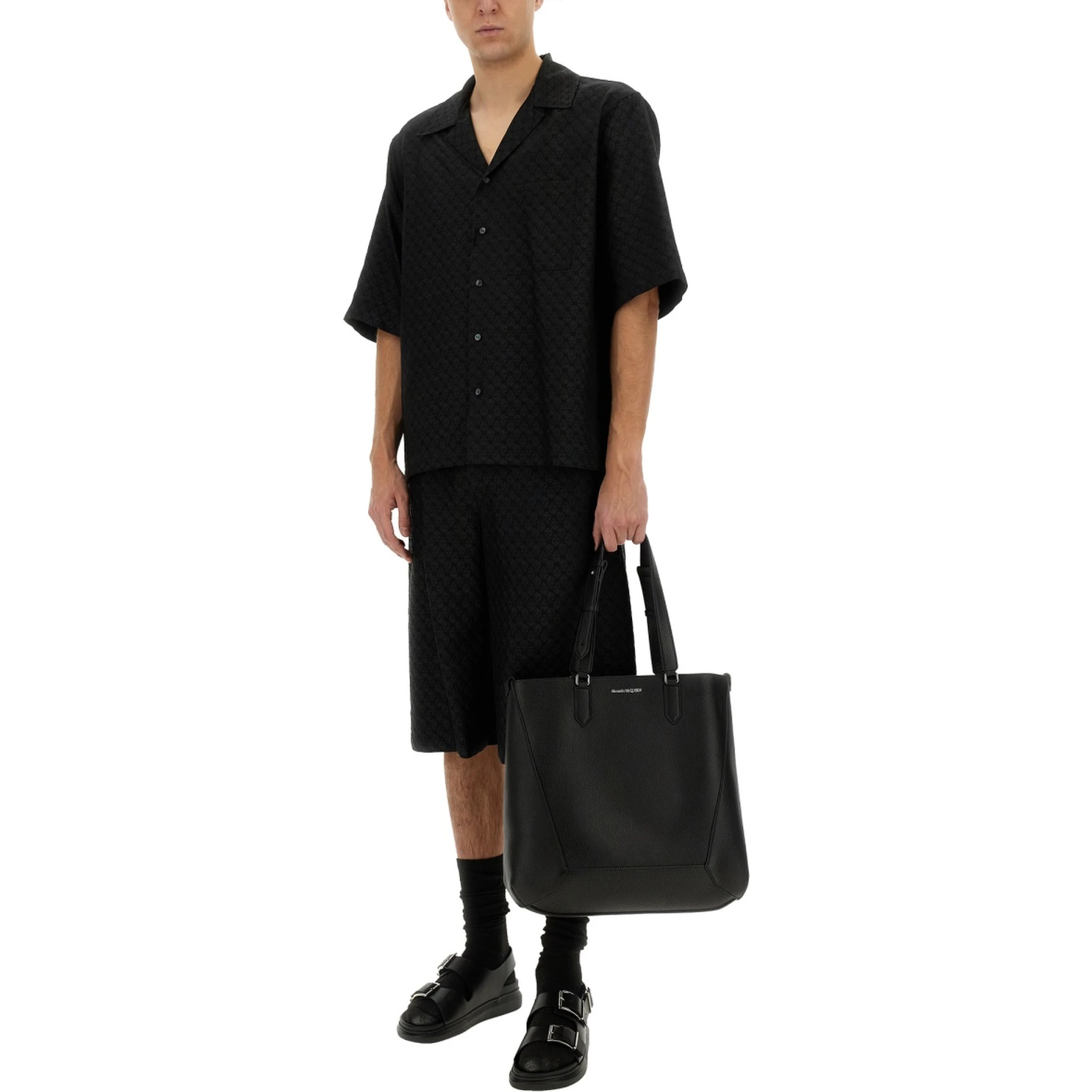 "SKULL" PATTERN SHIRT