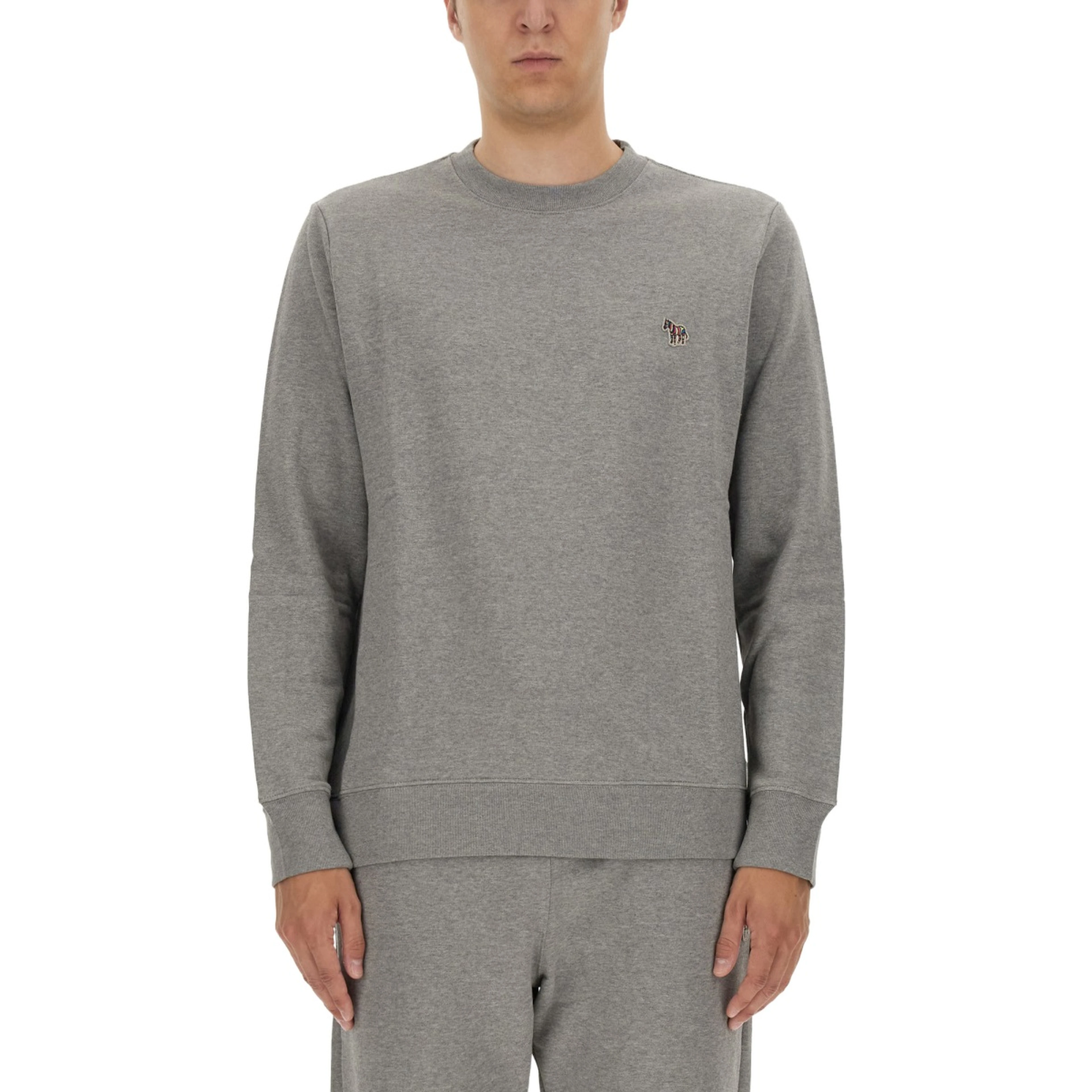 SWEATSHIRT WITH ZEBRA PATCH