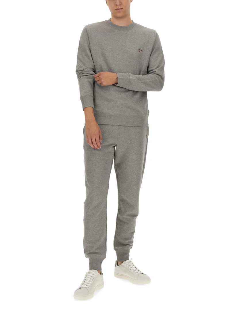 SWEATSHIRT WITH ZEBRA PATCH