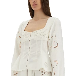 UPCYCLED LINEN TOP