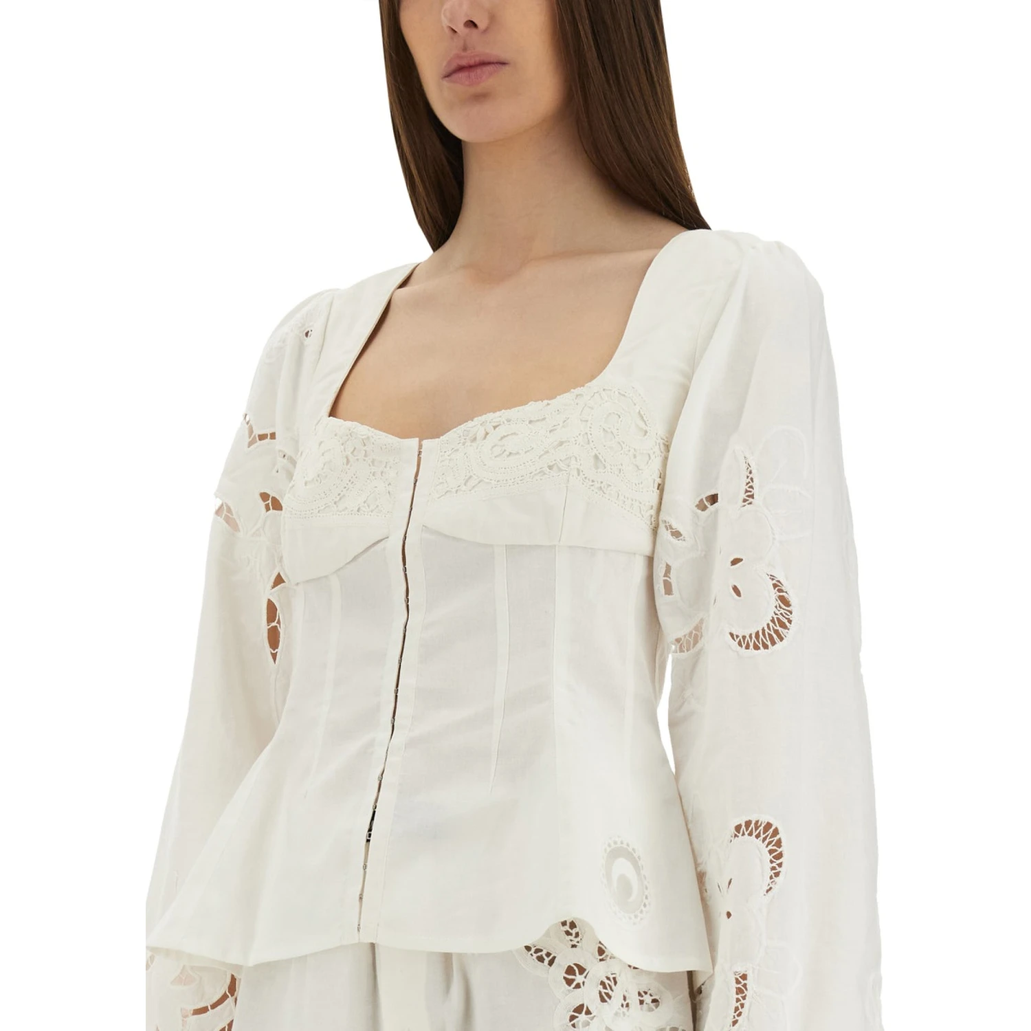 UPCYCLED LINEN TOP