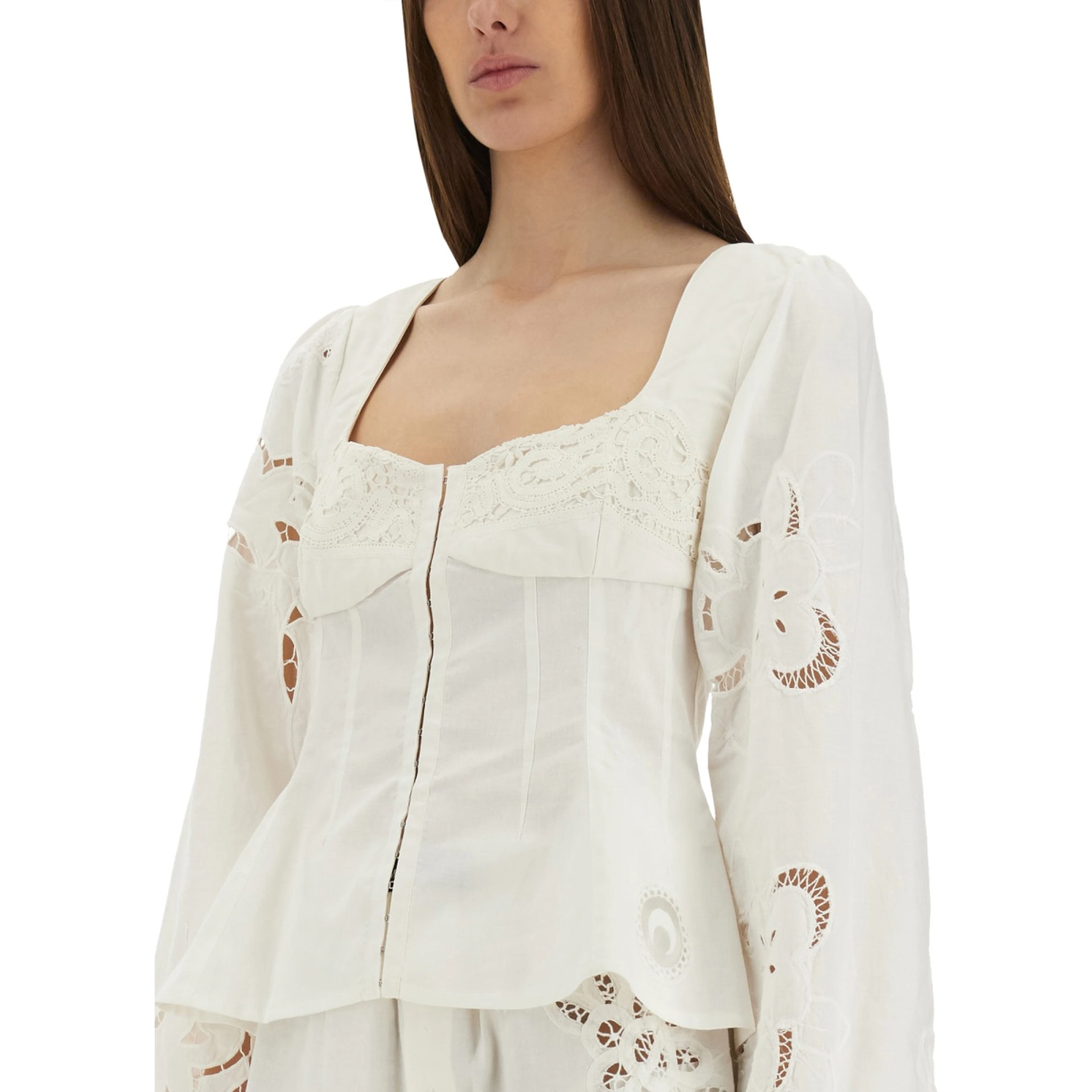 UPCYCLED LINEN TOP