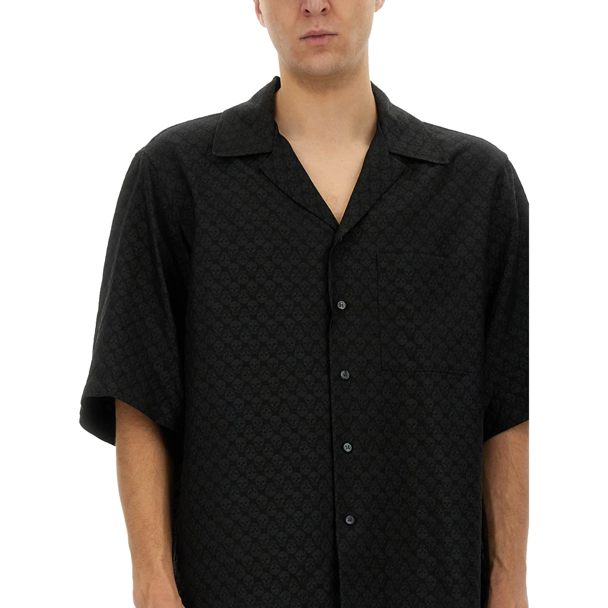 "SKULL" PATTERN SHIRT