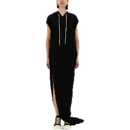 LONG DRESS WITH HOOD
