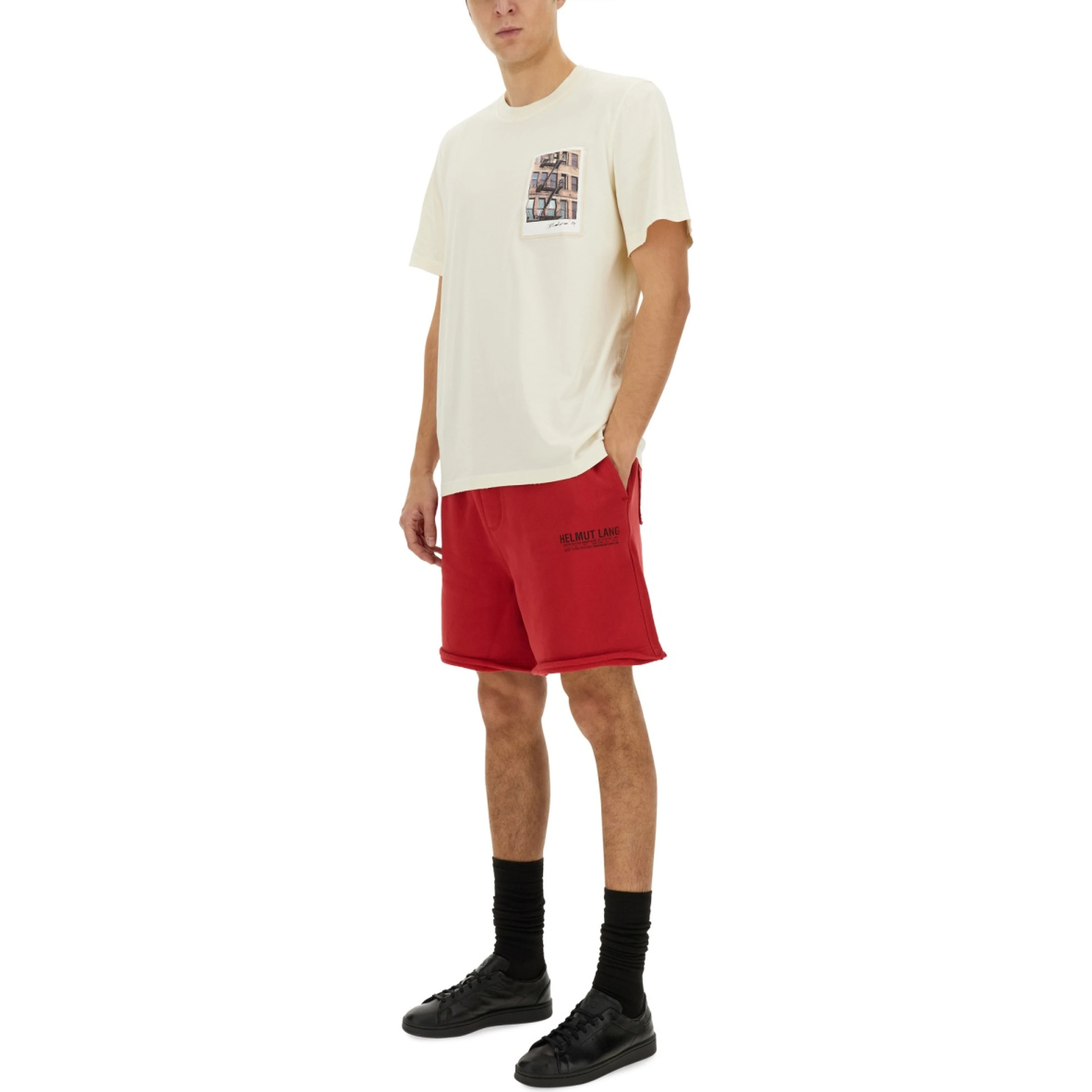 "POSTCARD BUILDING" T-SHIRT