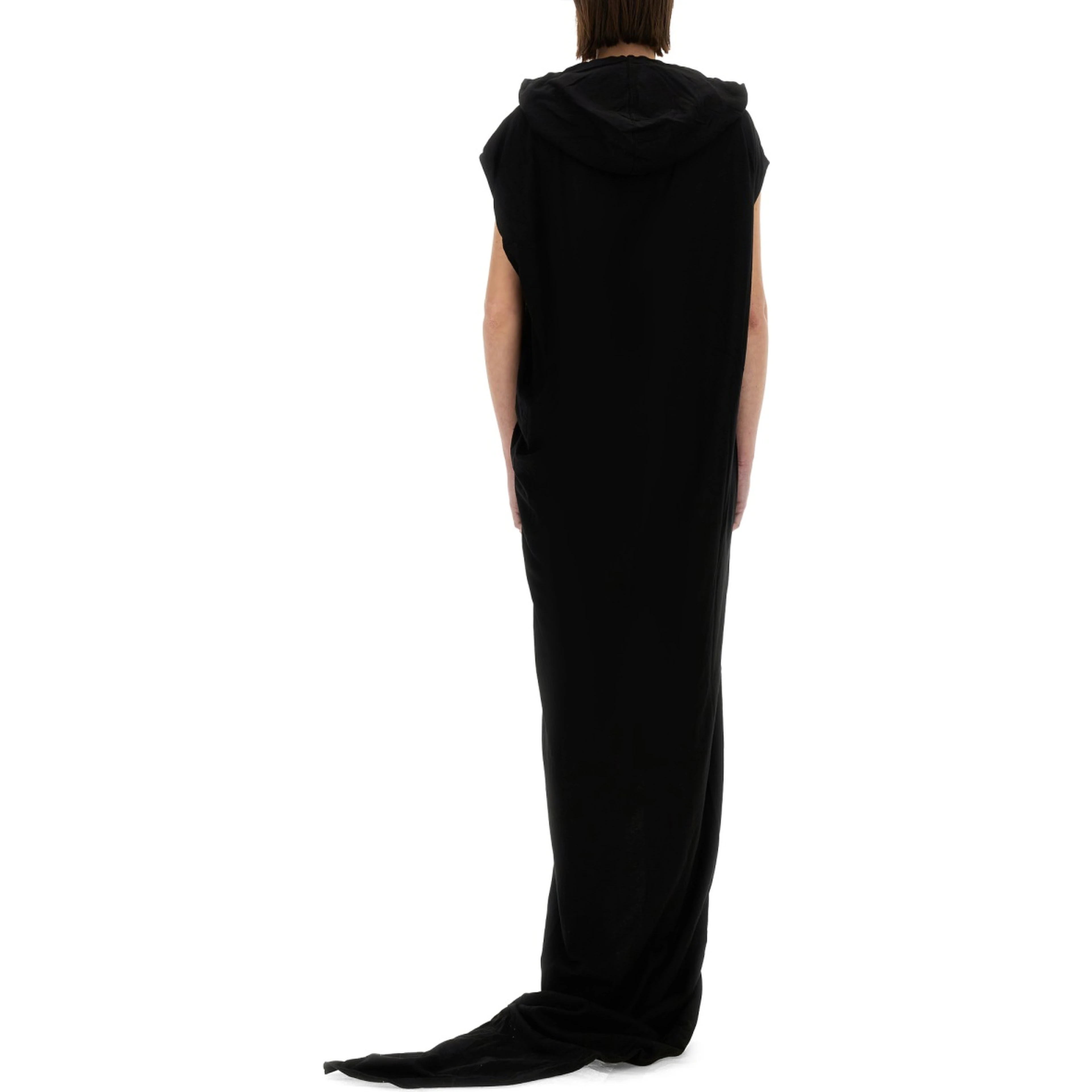 LONG DRESS WITH HOOD