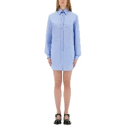 POPLIN CHEMISE JUMPSUIT