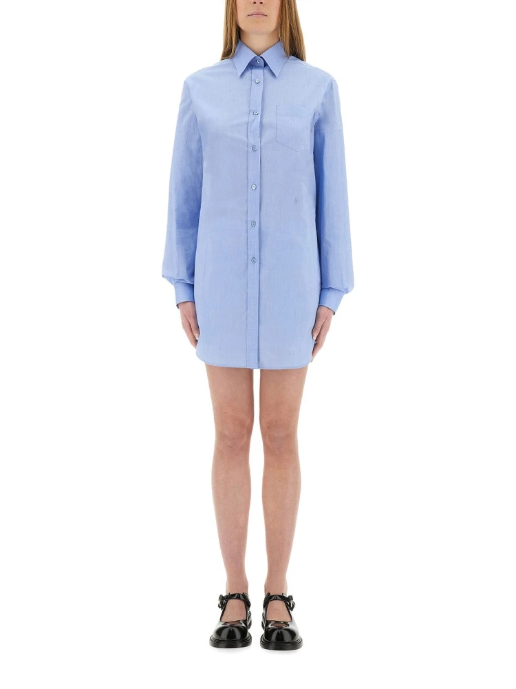 POPLIN CHEMISE JUMPSUIT