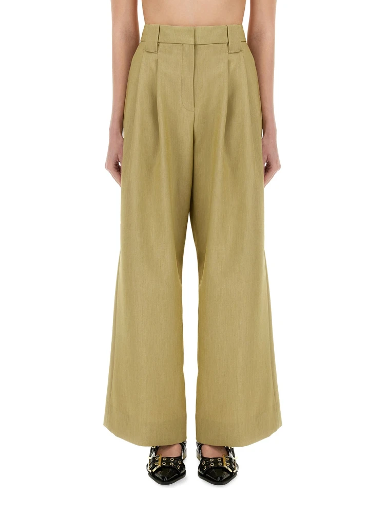 TWILL SUIT PANTS