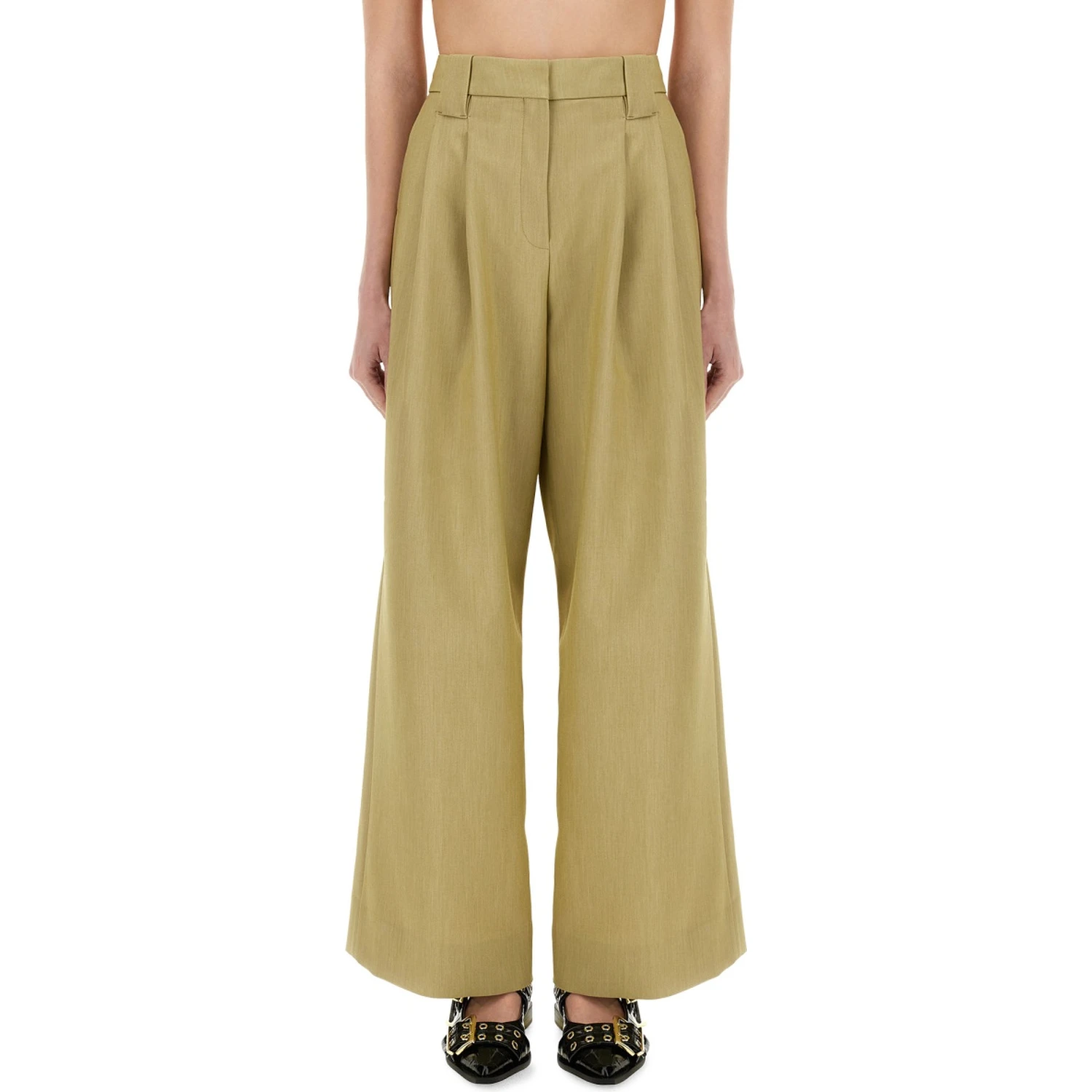 TWILL SUIT PANTS