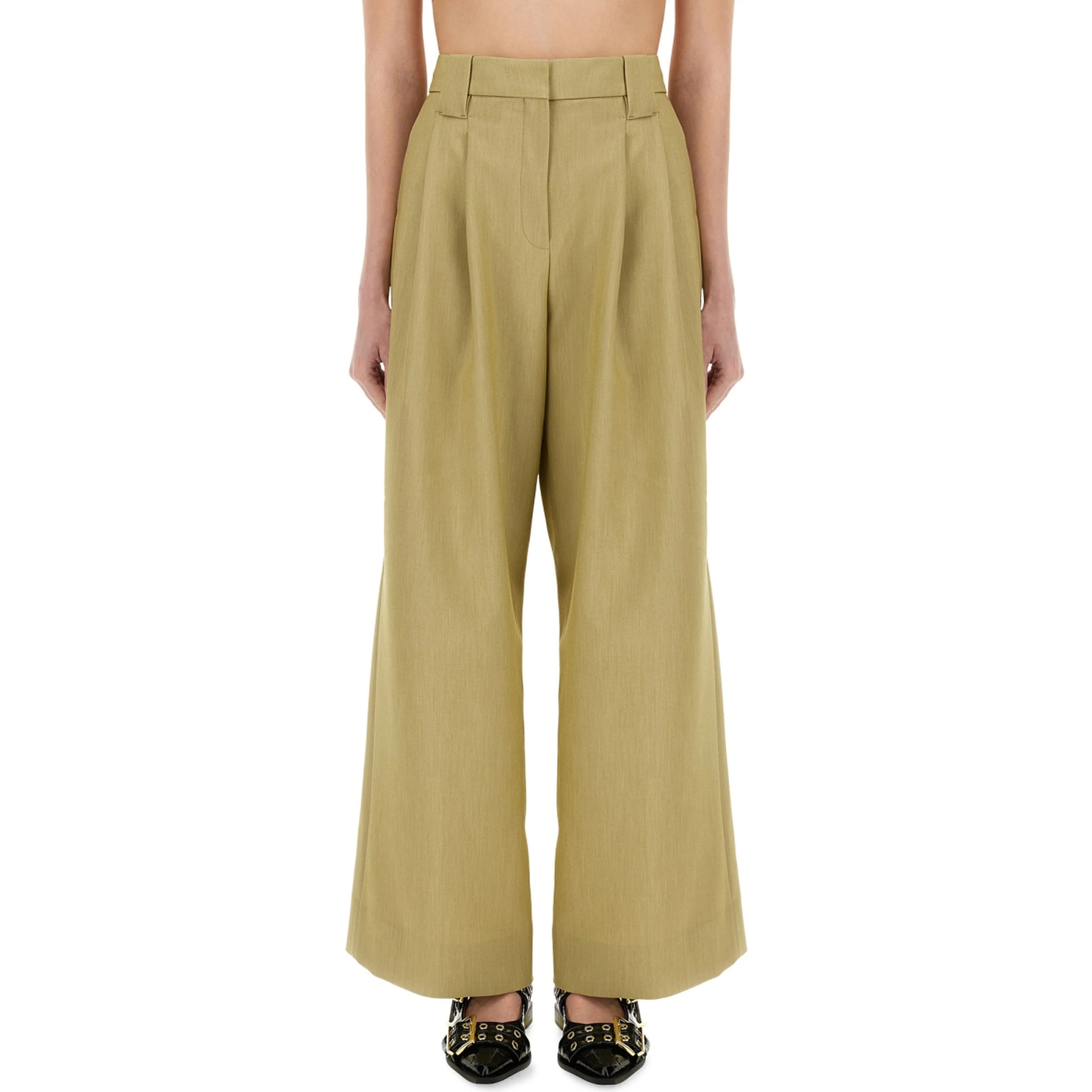 TWILL SUIT PANTS