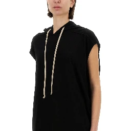 LONG DRESS WITH HOOD