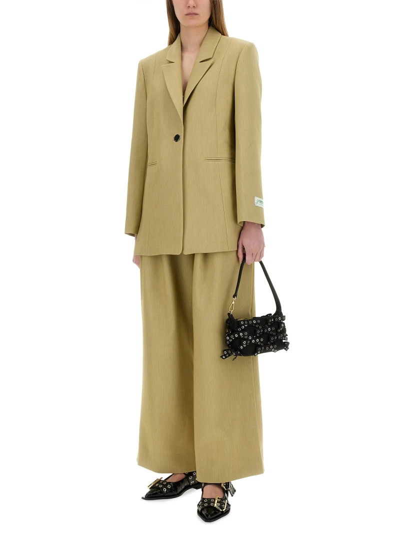 TWILL SUIT PANTS