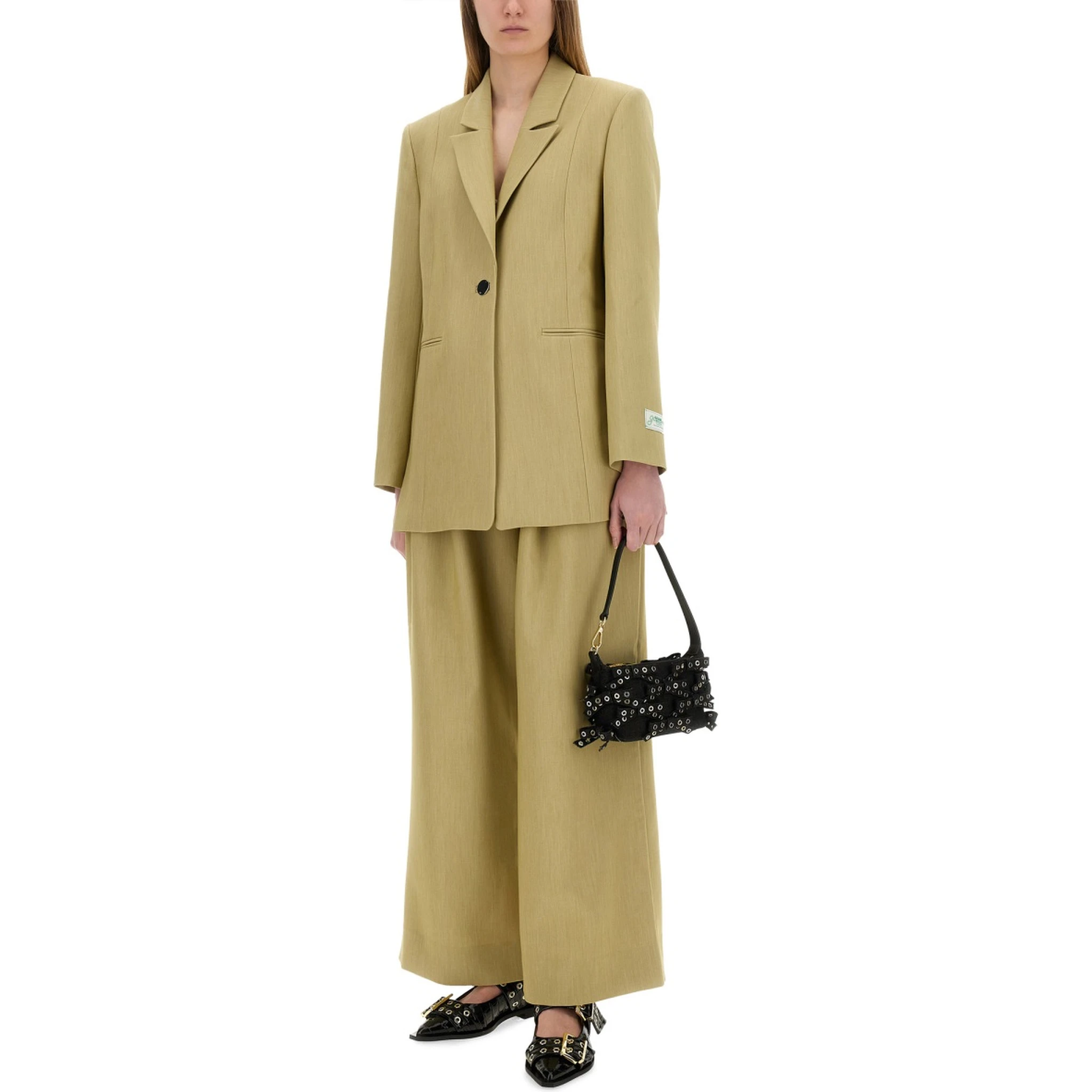 TWILL SUIT PANTS